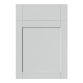 GoodHome Ashmead Matt dove grey Drawerline Cabinet door (W)500mm (H)715mm (T)16mm