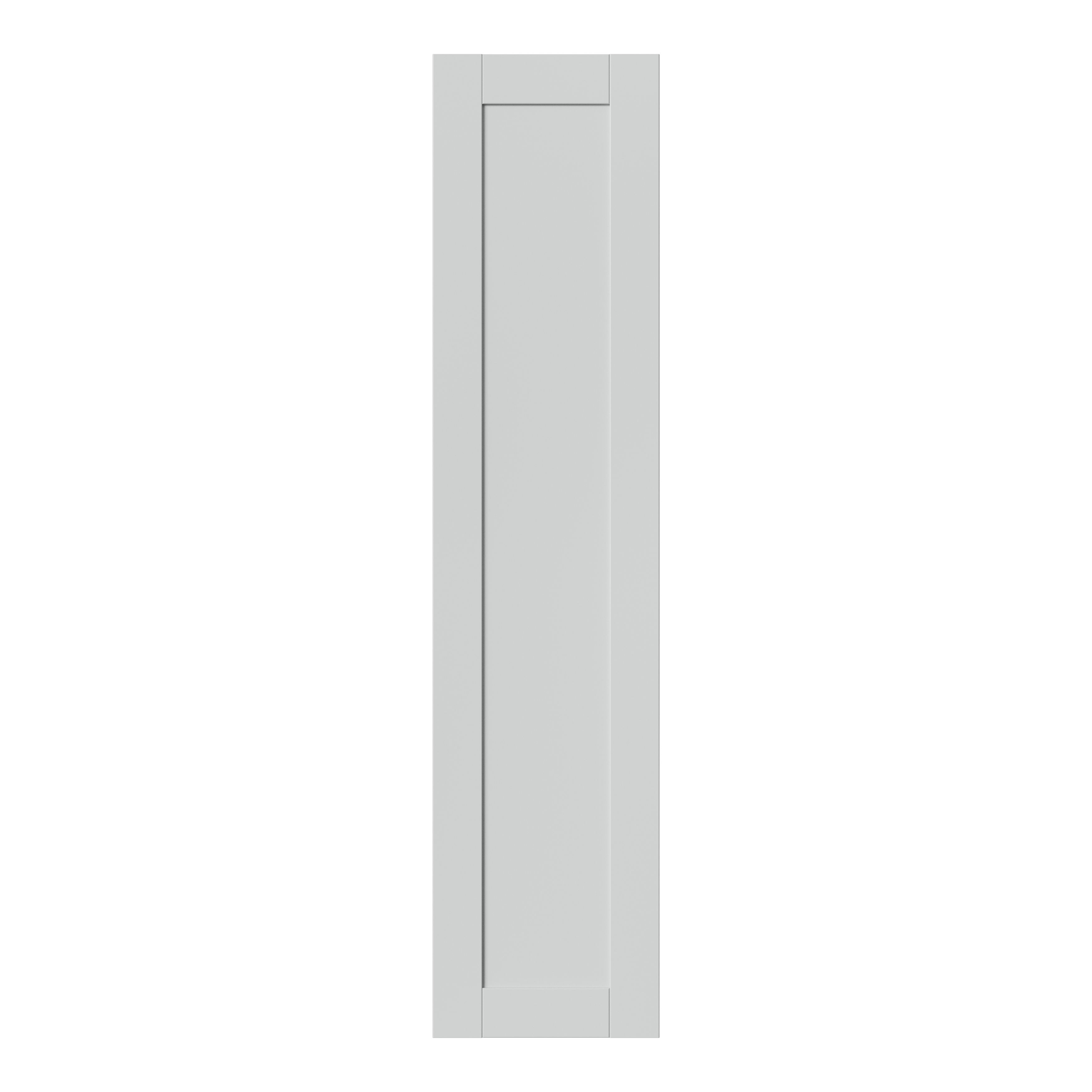 GoodHome Ashmead Matt dove grey Larder Cabinet door (W)300mm (H)1287mm (T)16mm