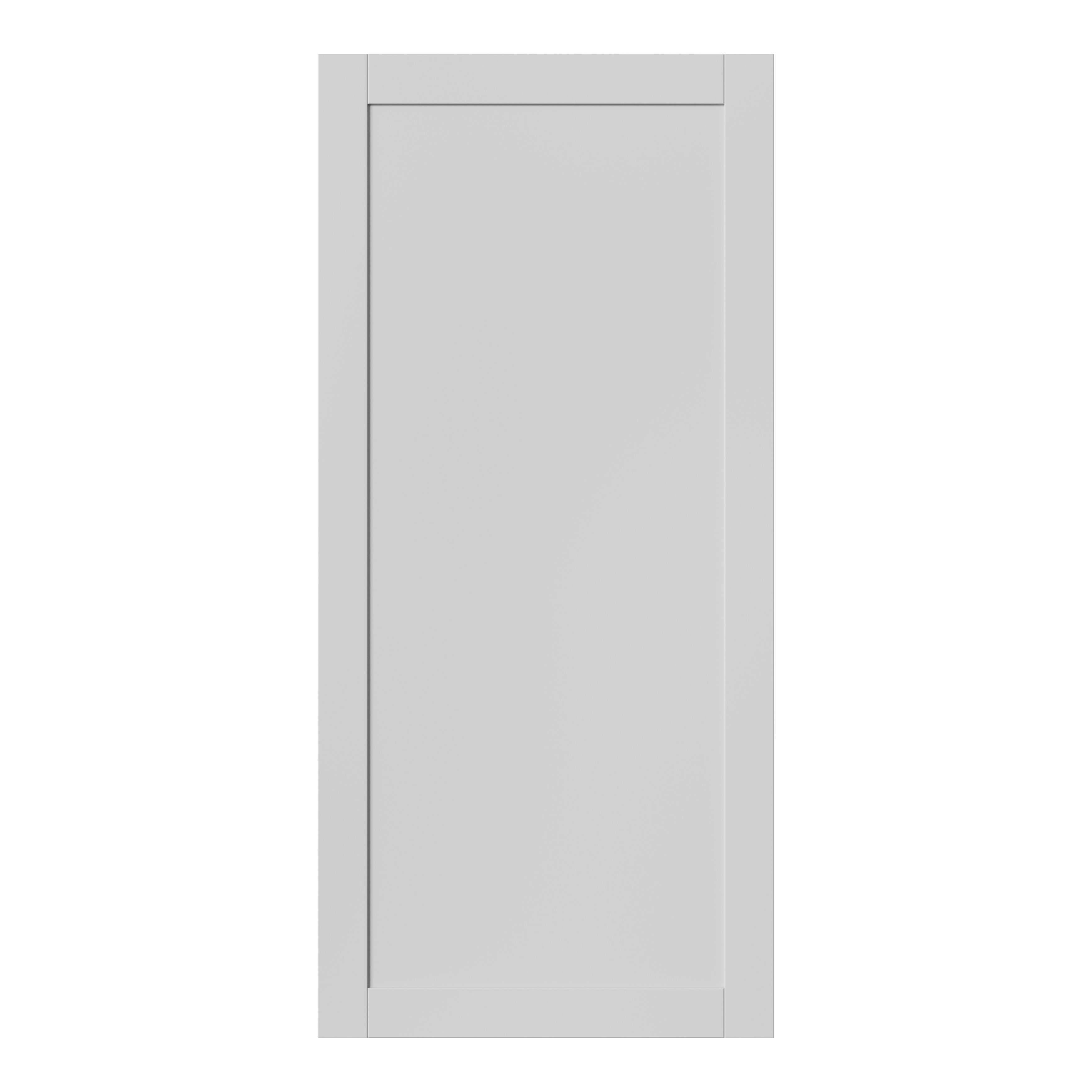 GoodHome Ashmead Matt dove grey Larder Cabinet door (W)500mm (H)1287mm (T)16mm