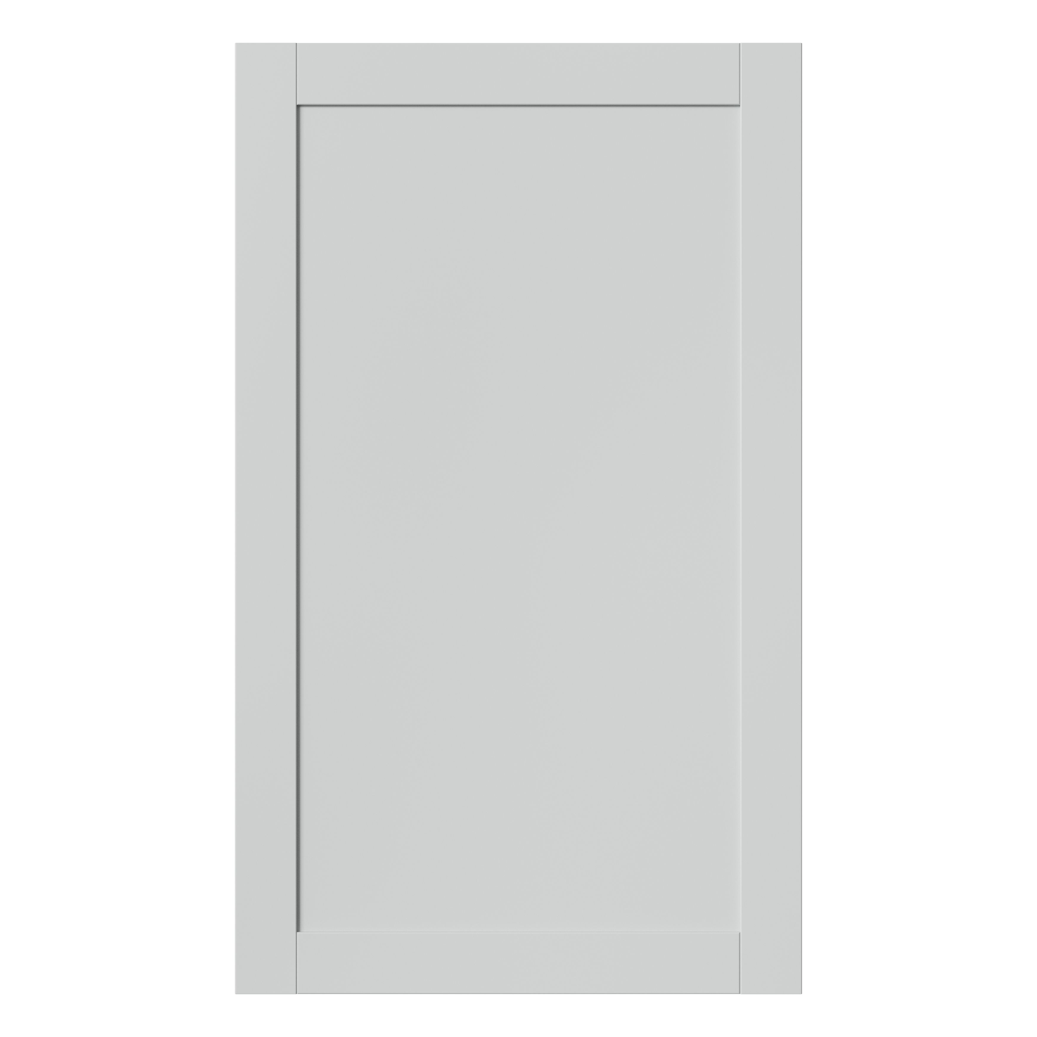 GoodHome Ashmead Matt dove grey Larder Cabinet door (W)600mm (H)1001mm (T)16mm