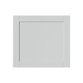 GoodHome Ashmead Matt dove grey Shaker Appliance Cabinet door (W)600mm (H)543mm (T)16mm