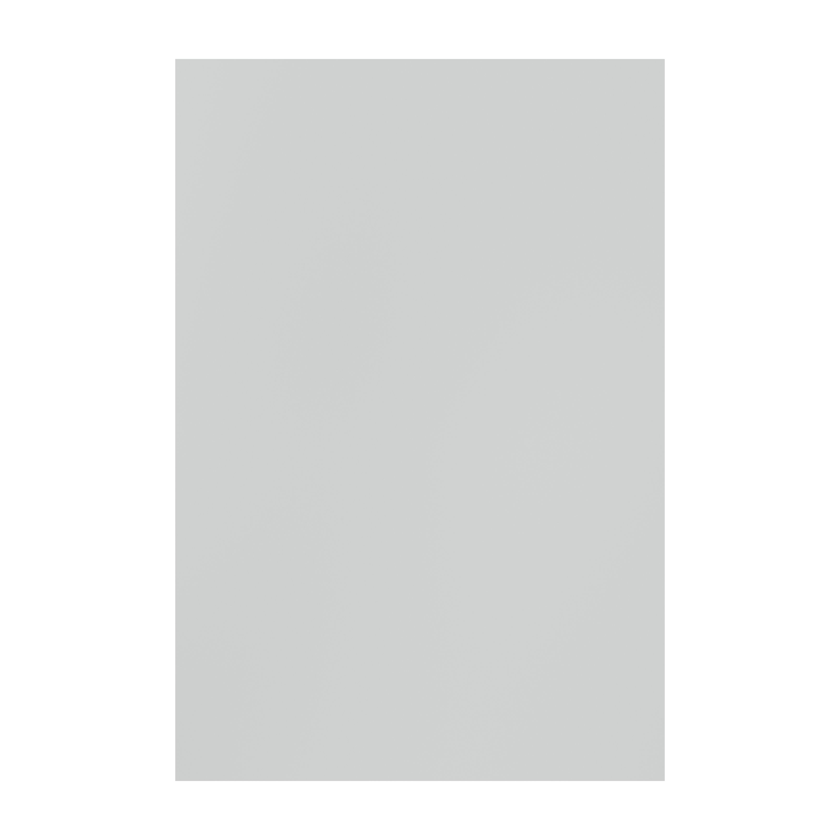 GoodHome Ashmead Matt dove grey Standard Clad on base panel (H)900mm (W)600mm