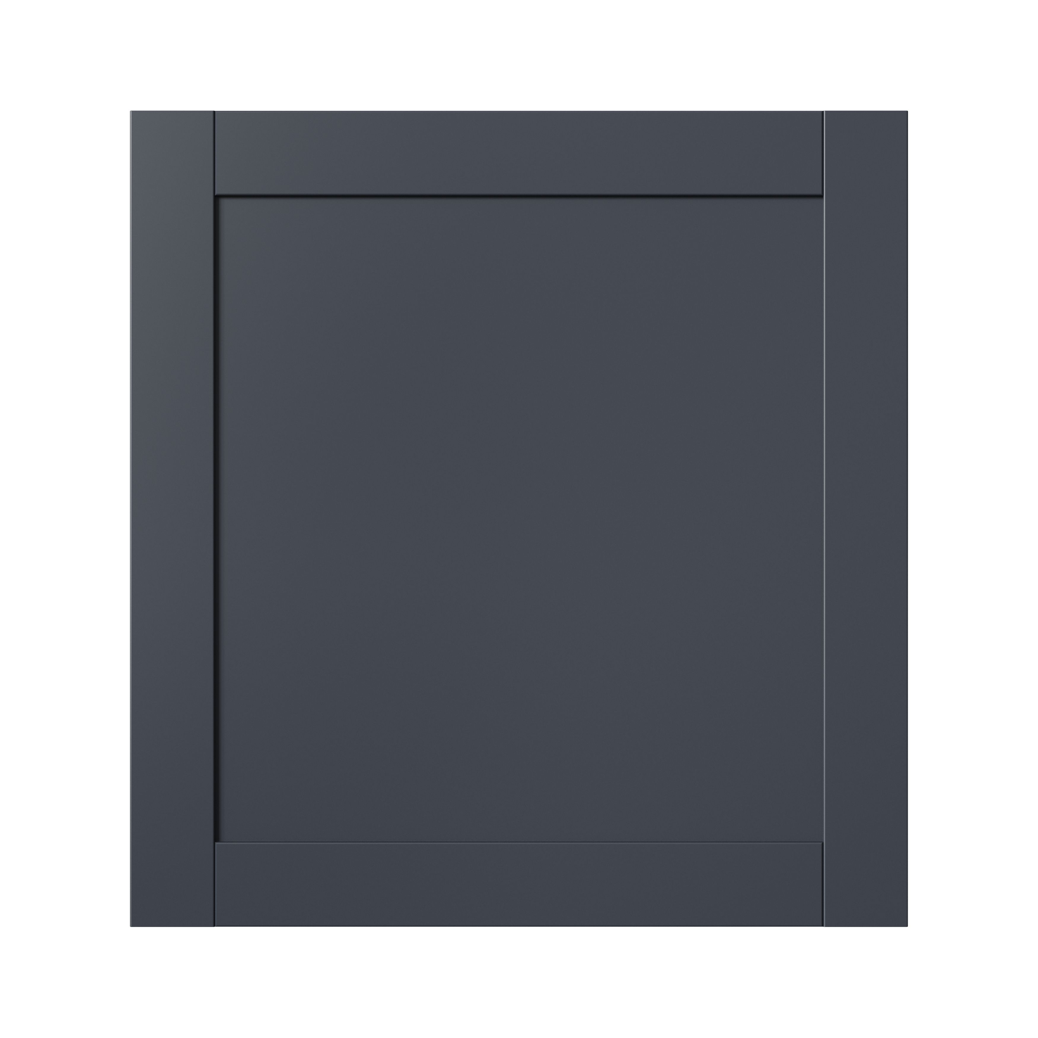 GoodHome Ashmead Matt midnight blue Appliance Cabinet door (W)600mm (H)626mm (T)16mm