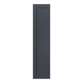 GoodHome Ashmead Matt midnight blue Larder Cabinet door (W)300mm (H)1287mm (T)16mm