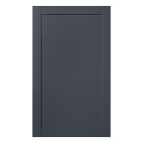 GoodHome Ashmead Matt midnight blue Larder Cabinet door (W)600mm (H)1001mm (T)16mm