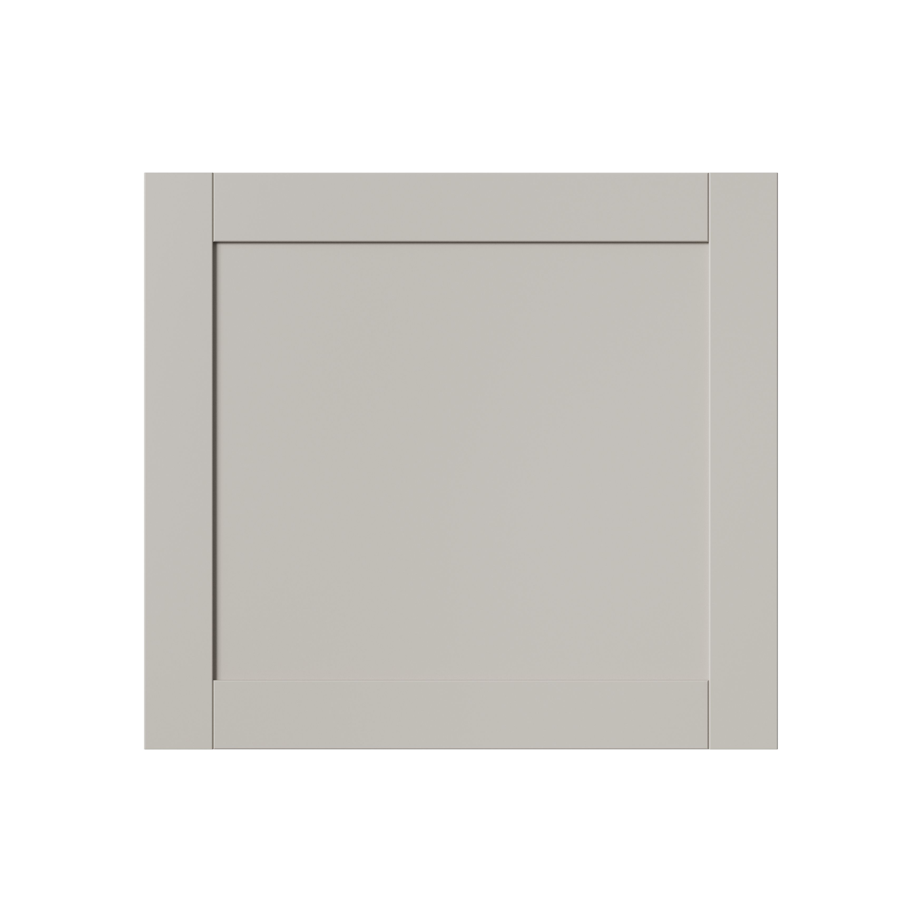 GoodHome Ashmead Matt pebble Appliance Cabinet door (W)600mm (H)543mm (T)16mm