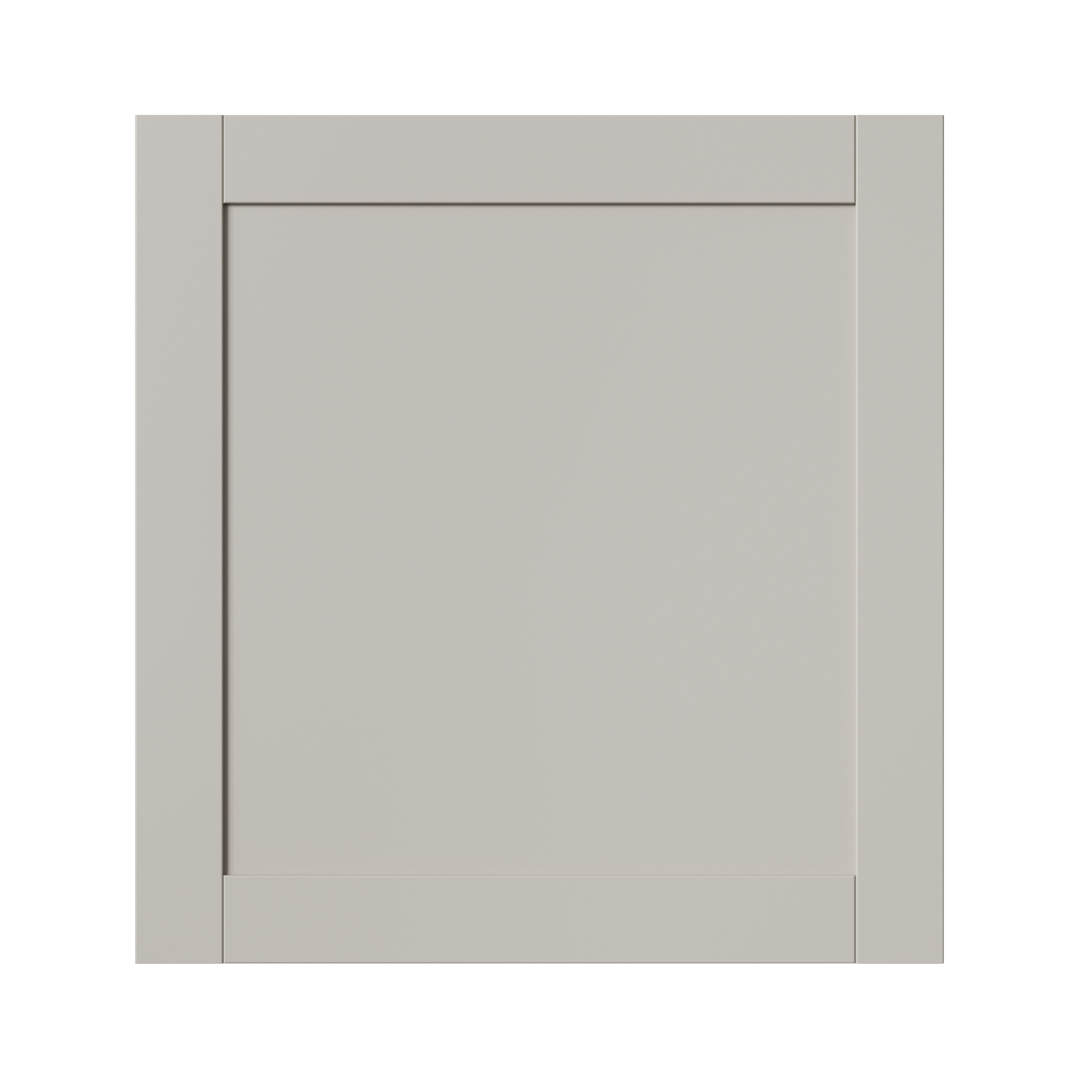 GoodHome Ashmead Matt pebble Appliance Cabinet door (W)600mm (H)626mm (T)16mm