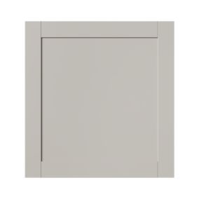 GoodHome Ashmead Matt pebble Appliance Cabinet door (W)600mm (H)626mm (T)16mm