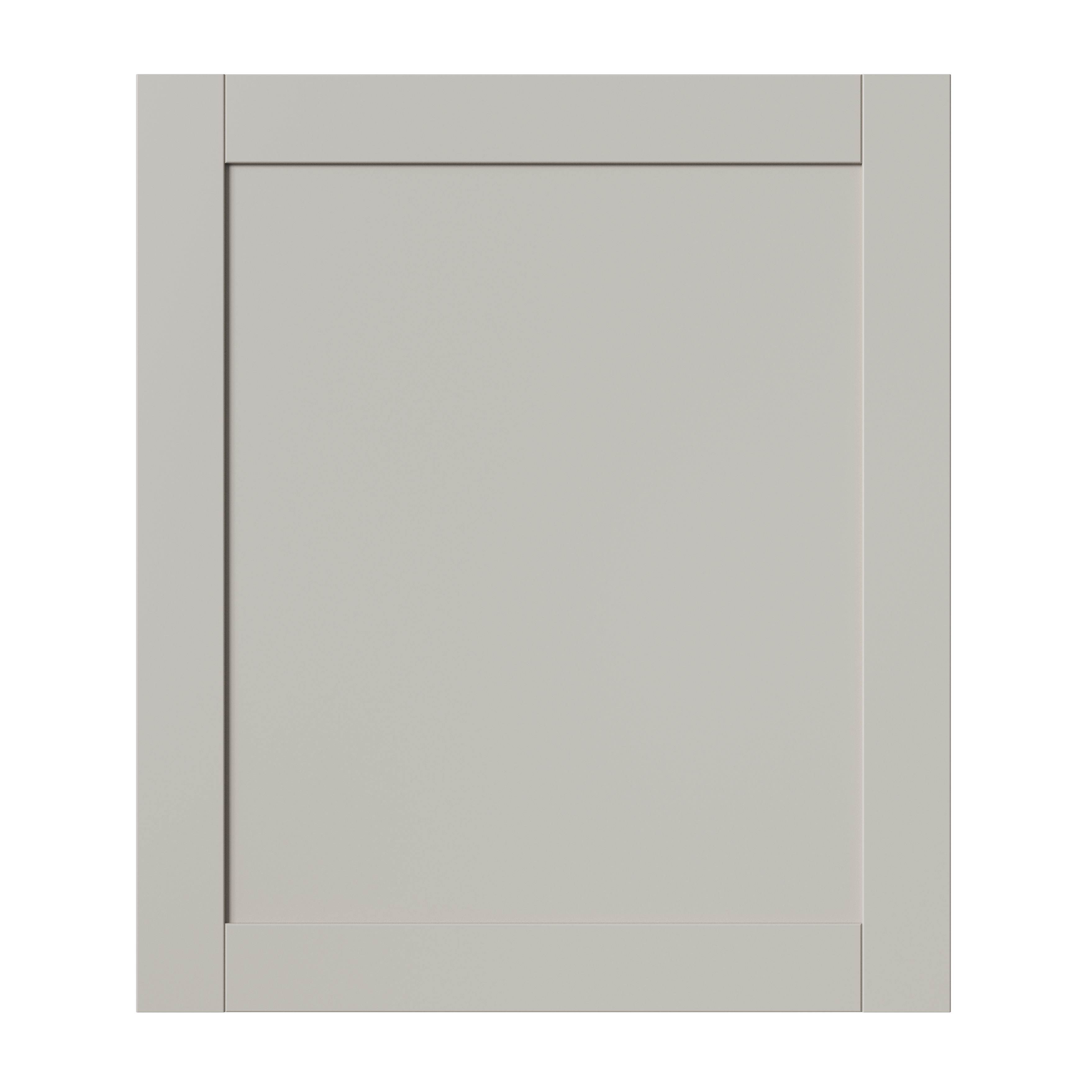 GoodHome Ashmead Matt pebble Appliance Cabinet door (W)600mm (H)687mm (T)16mm