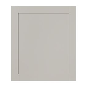 GoodHome Ashmead Matt pebble Appliance Cabinet door (W)600mm (H)687mm (T)16mm