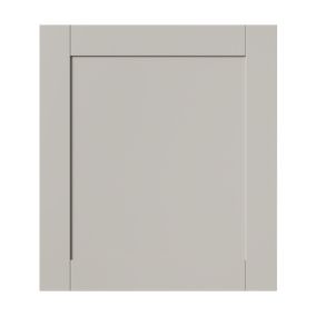 GoodHome Ashmead Matt pebble Drawerline Cabinet door (W)500mm (H)715mm (T)16mm