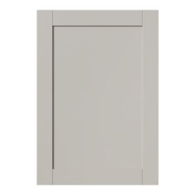 GoodHome Ashmead Matt pebble Highline Cabinet door (W)500mm (H)715mm (T)16mm