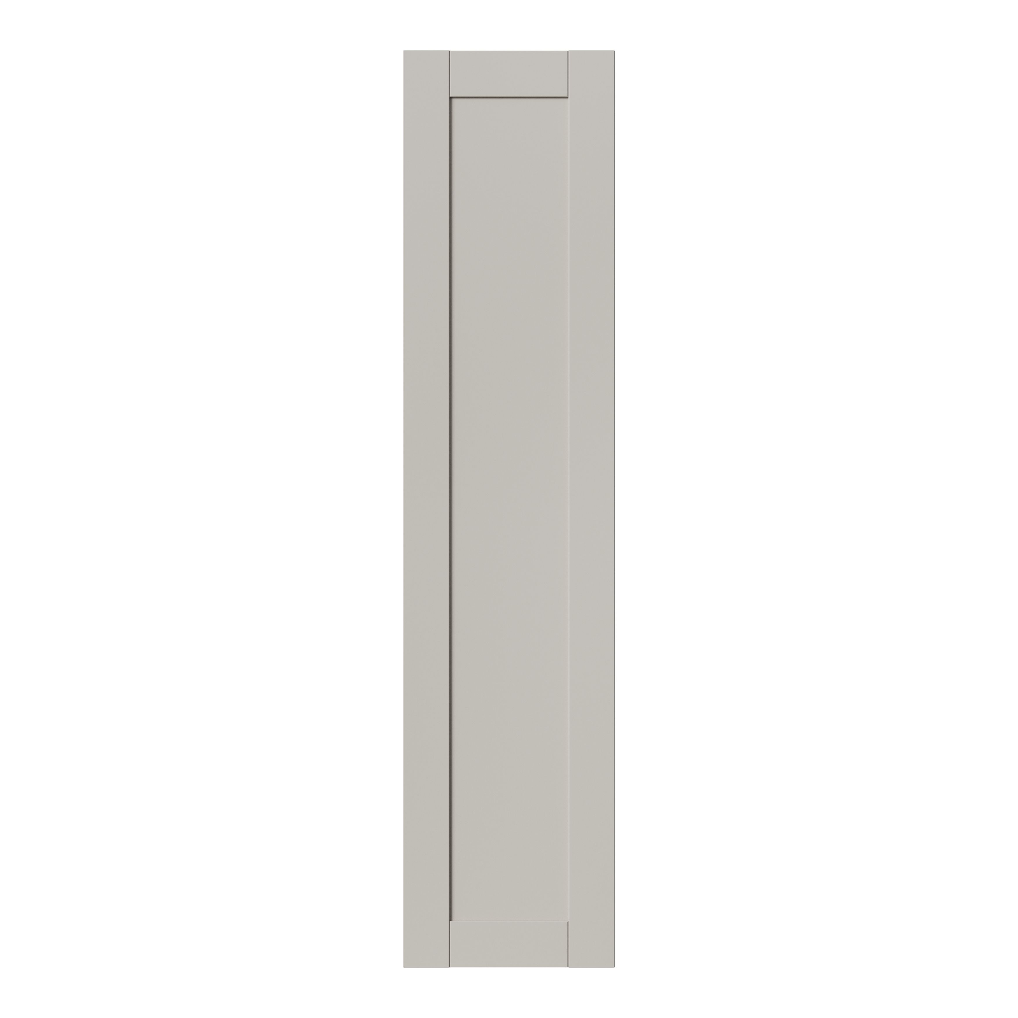 GoodHome Ashmead Matt pebble Larder Cabinet door (W)300mm (H)1287mm (T)16mm