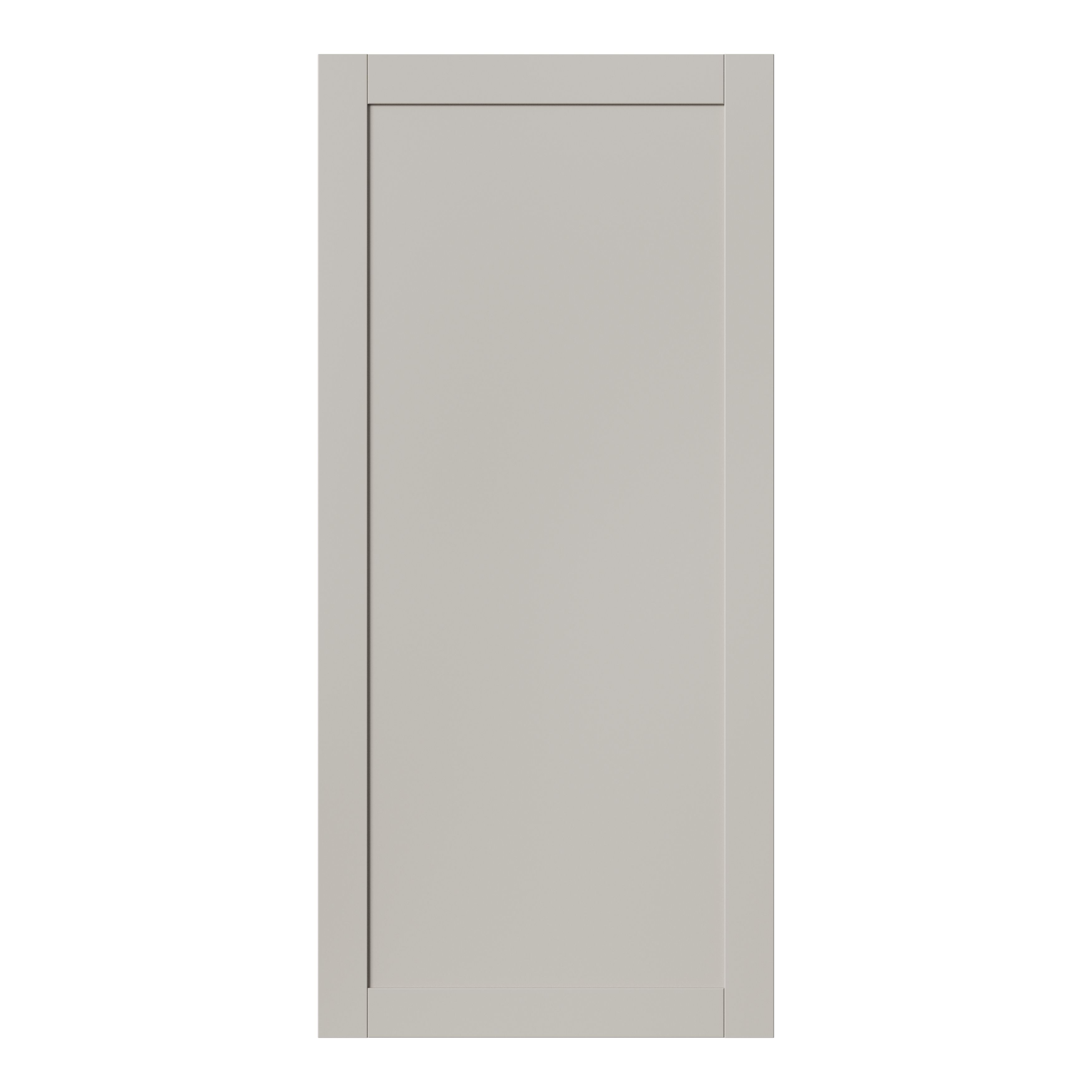 GoodHome Ashmead Matt pebble Larder Cabinet door (W)500mm (H)1287mm (T)16mm