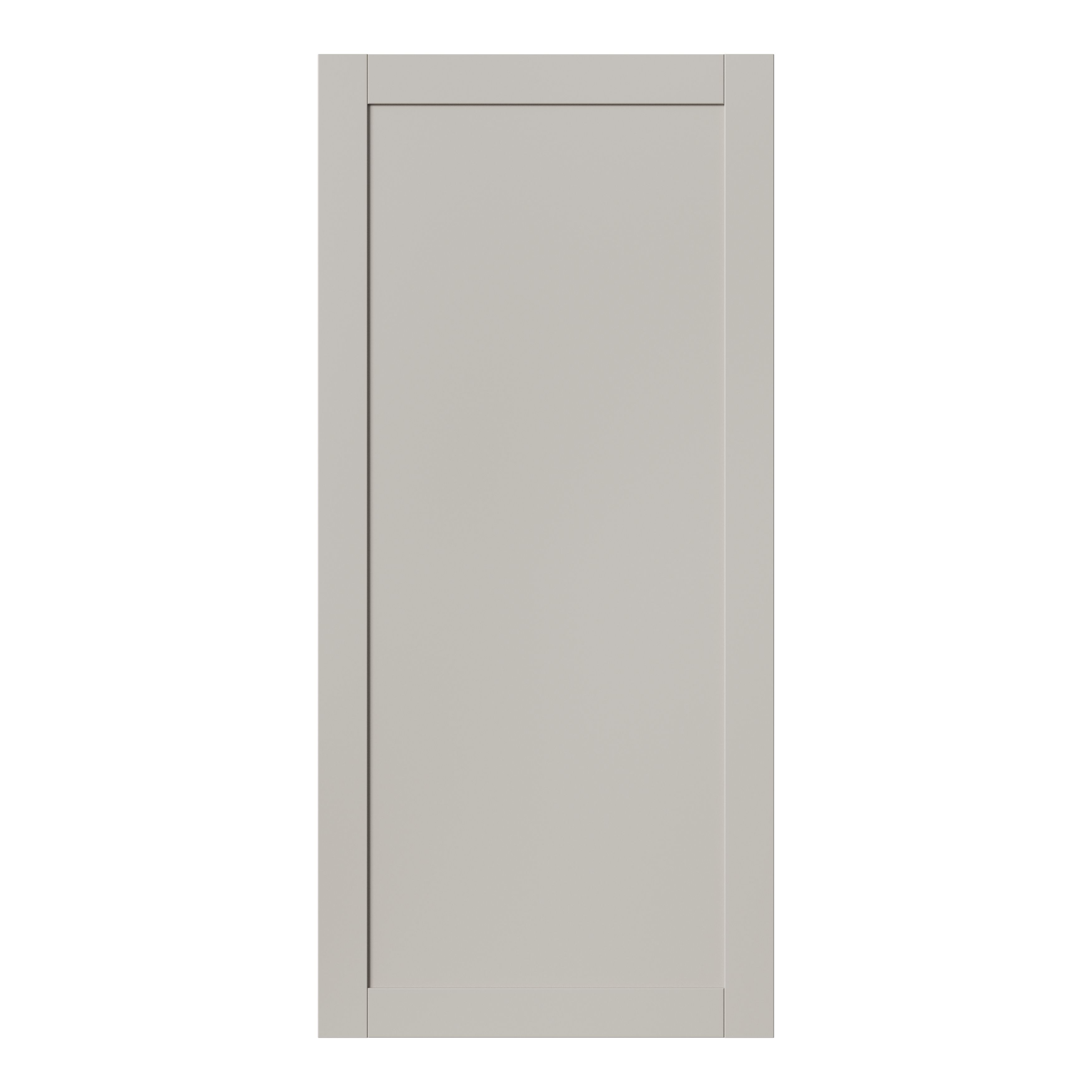 GoodHome Ashmead Matt pebble Larder Cabinet door (W)600mm (H)1287mm (T)16mm