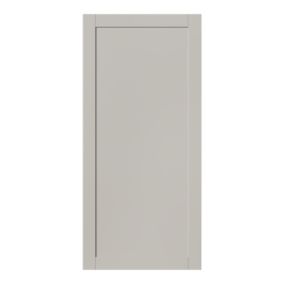 GoodHome Ashmead Matt pebble Shaker Larder Cabinet door (W)500mm (H)1287mm (T)16mm