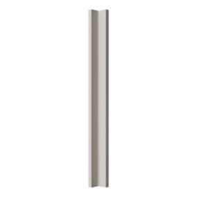 GoodHome Ashmead Matt pebble Standard Corner post, (W)57mm (L)715mm