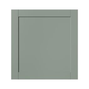 GoodHome Ashmead Matt reed green Appliance Cabinet door (W)600mm (H)626mm (T)16mm