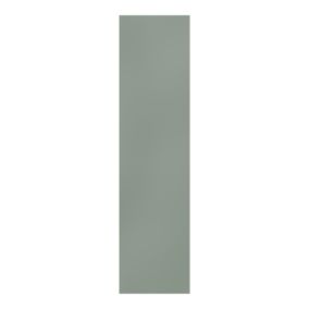 GoodHome Ashmead Matt reed green Tall Clad on larder panel (H)2400mm (W)600mm