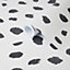 GoodHome Astennu Black & white Spot Monochrome effect Smooth Wallpaper