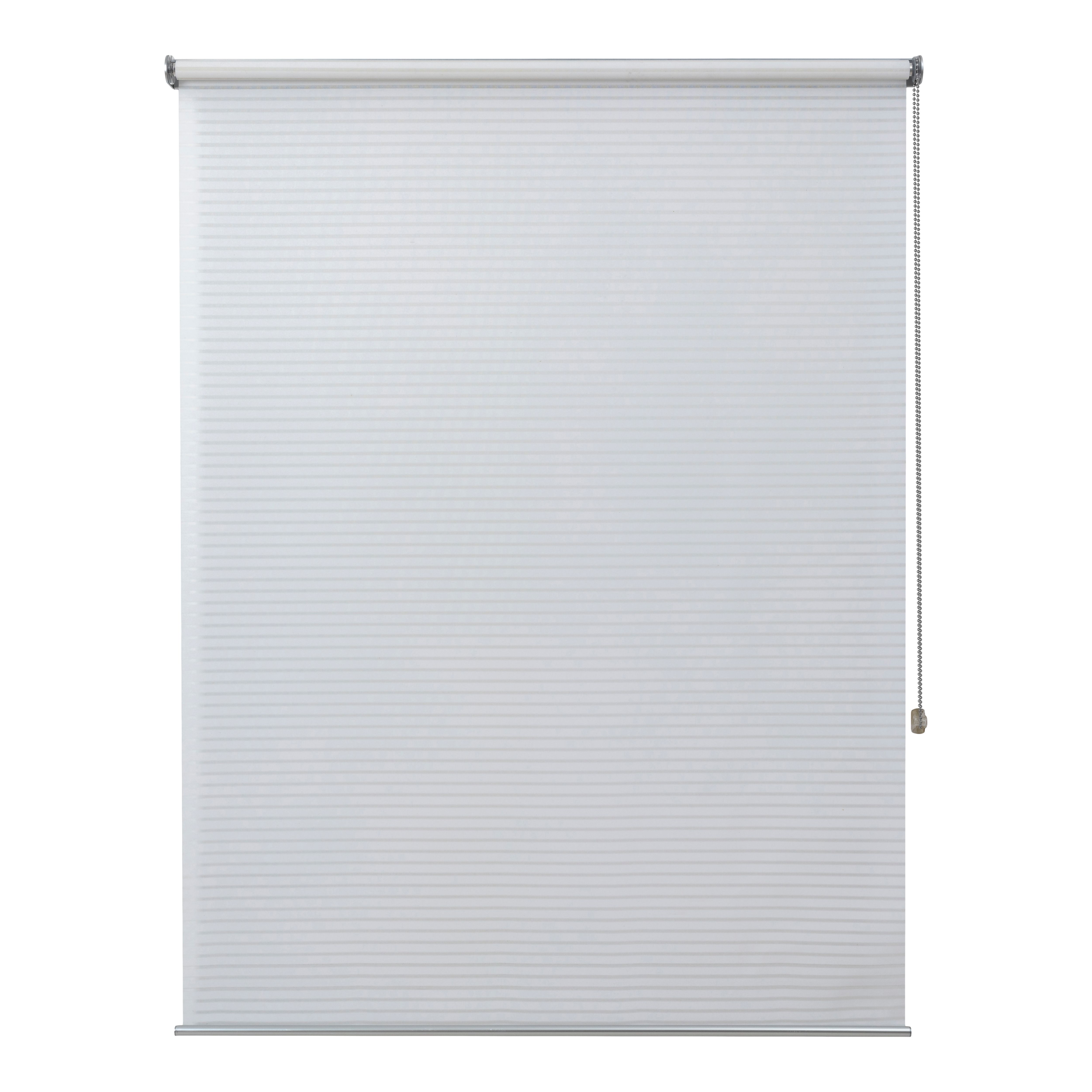 GoodHome Asthall Corded Off white Sheer Roller Blind (W)180cm (L)180cm