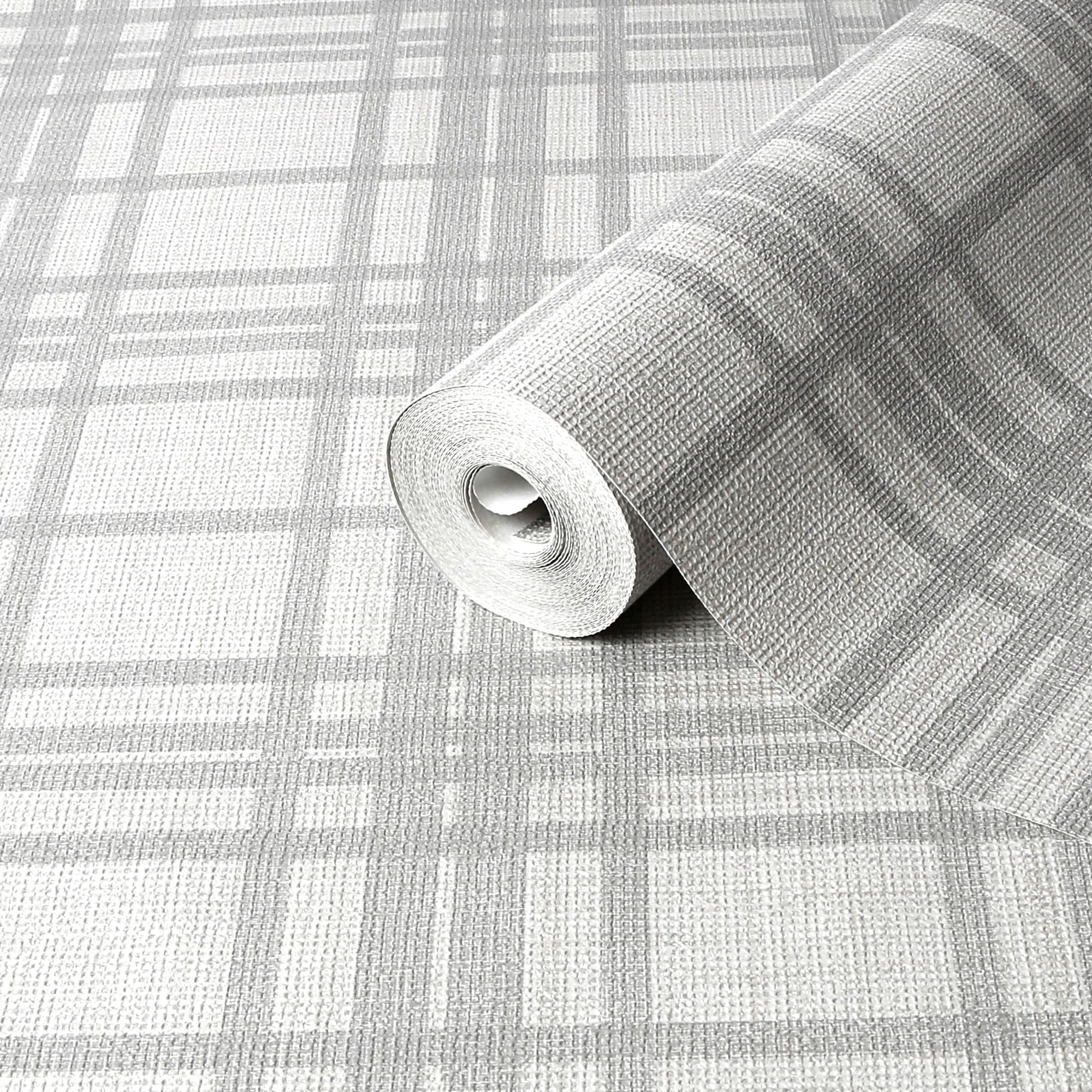 Grey checkered wallpaper discount