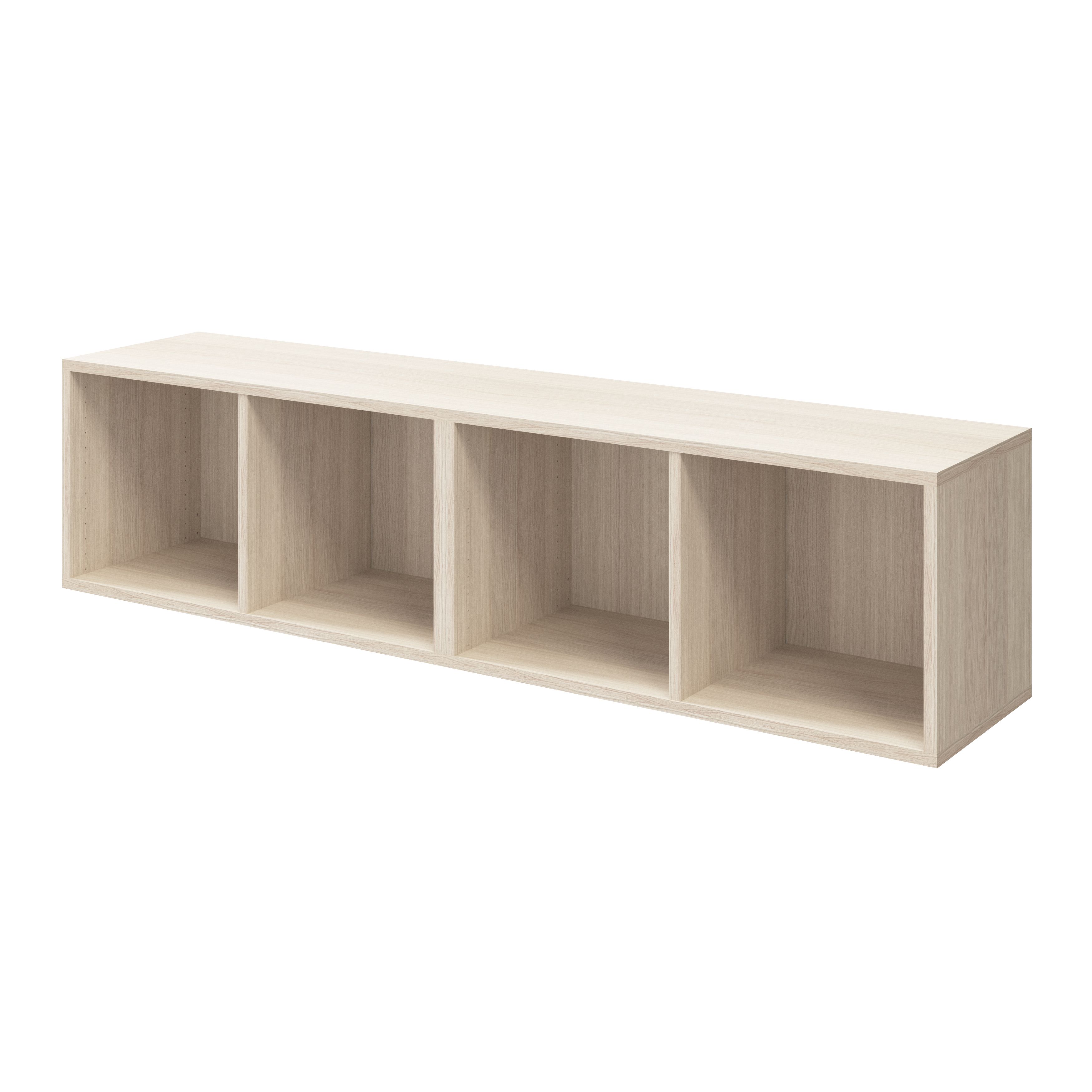 GoodHome Atomia Freestanding Matt oak effect Bookcases, shelving units & display cabinets