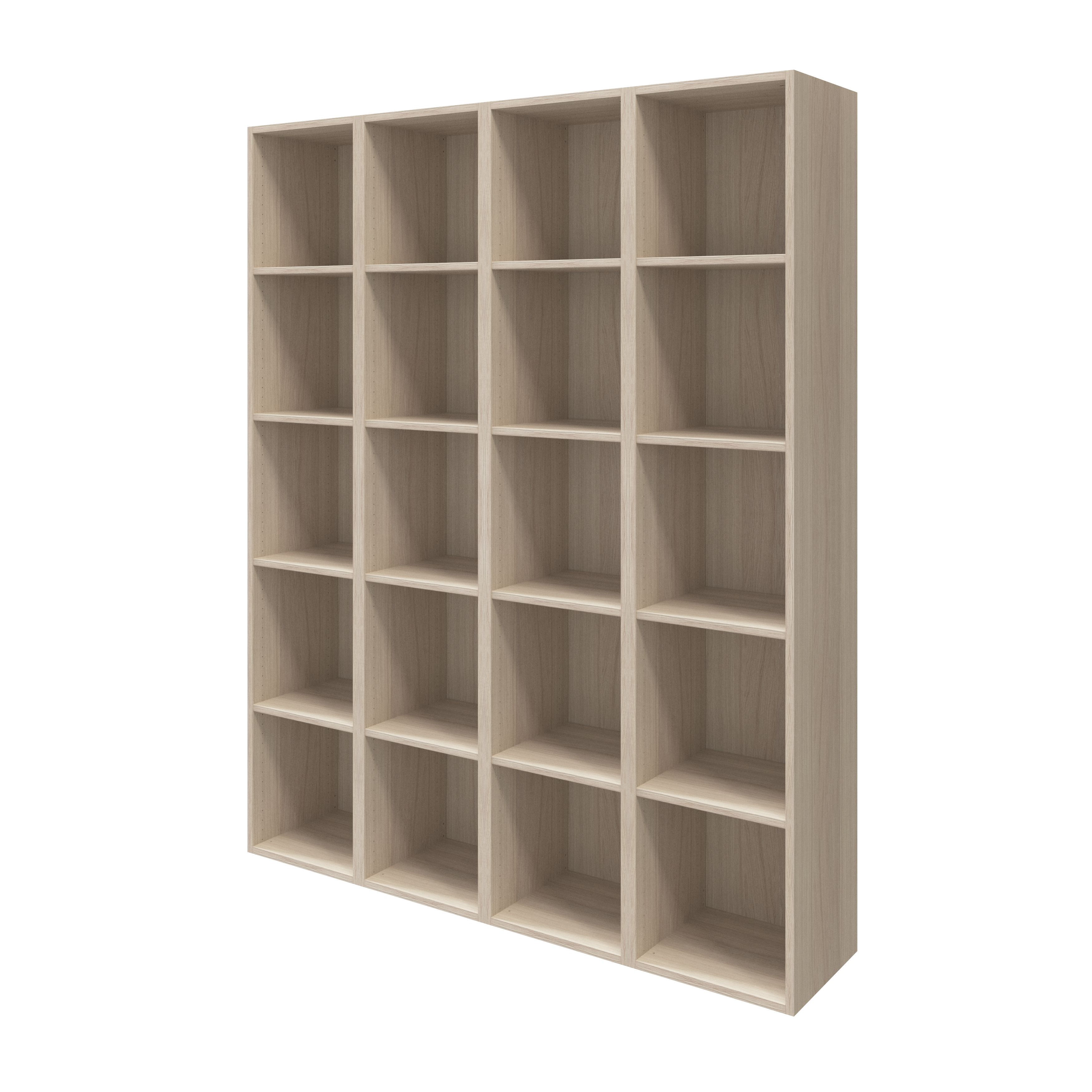 GoodHome Atomia Freestanding Matt oak effect Bookcases, shelving units & display cabinets