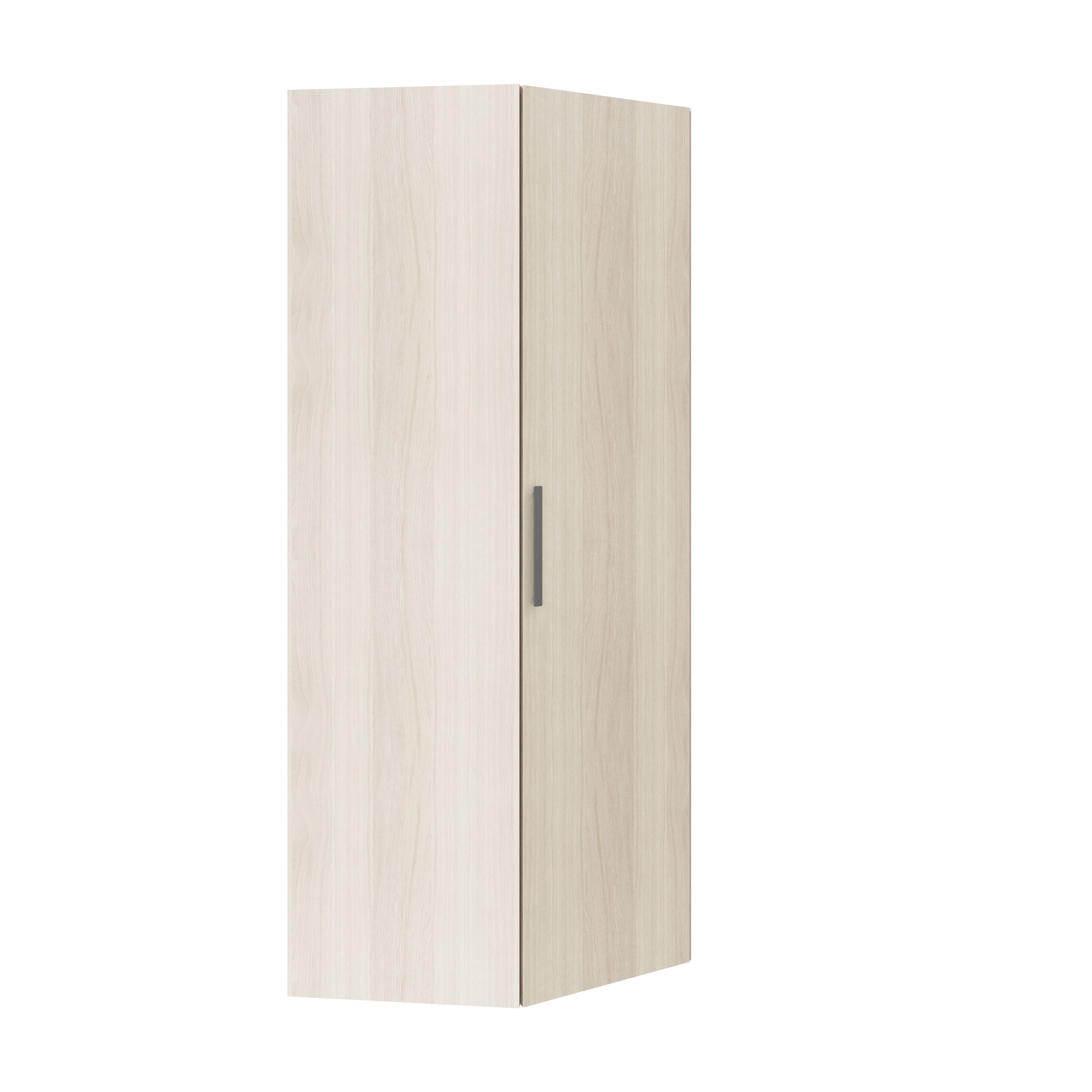 GoodHome Atomia Freestanding Matt oak effect Particle board Wardrobe (H)2250mm (W)1300mm (D)580mm