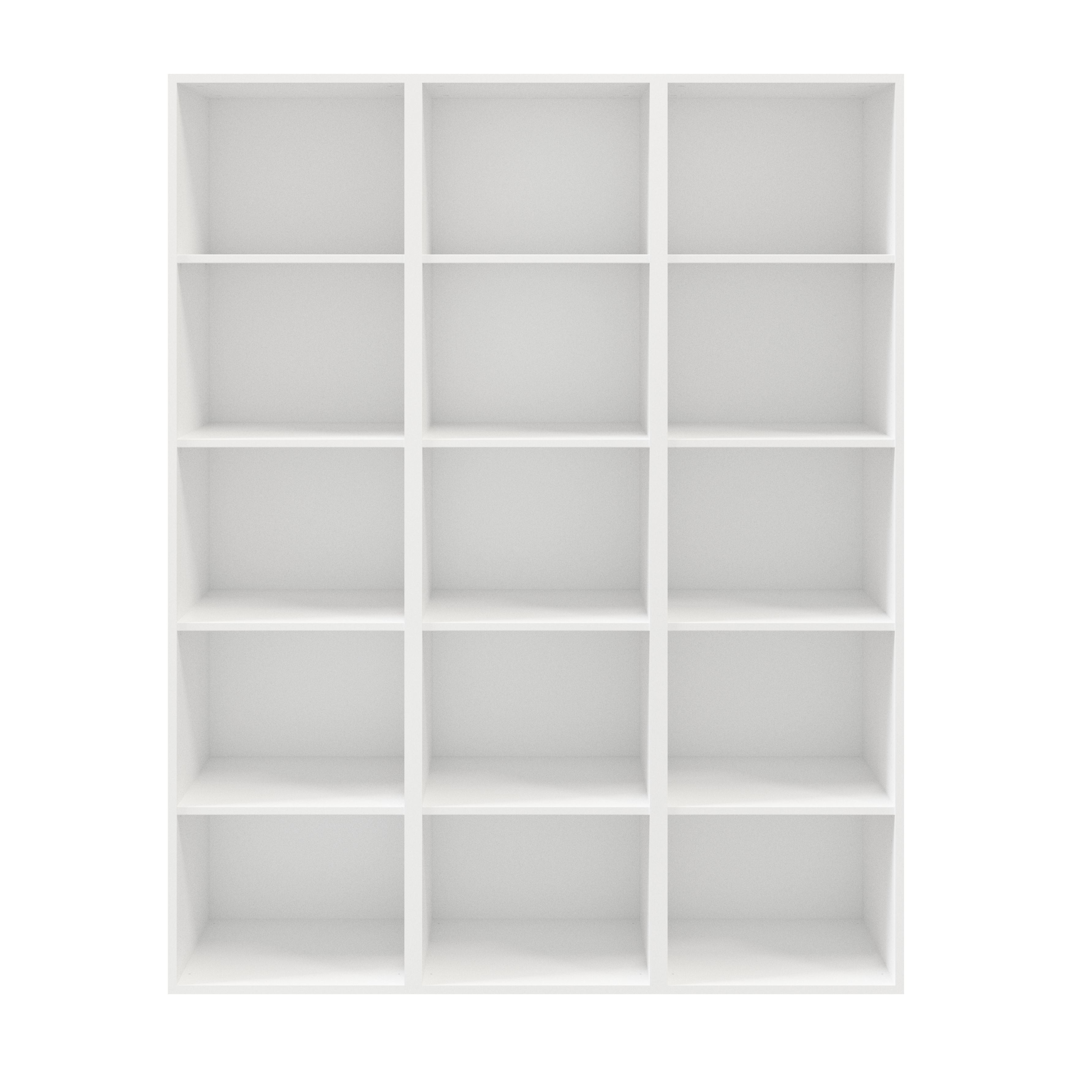 GoodHome Atomia Freestanding Matt white 15 compartments 15 Shelf