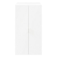 GoodHome Atomia Freestanding Modern Matt white Particle board Medium Wardrobe (H)1875mm (W)1000mm (D)580mm