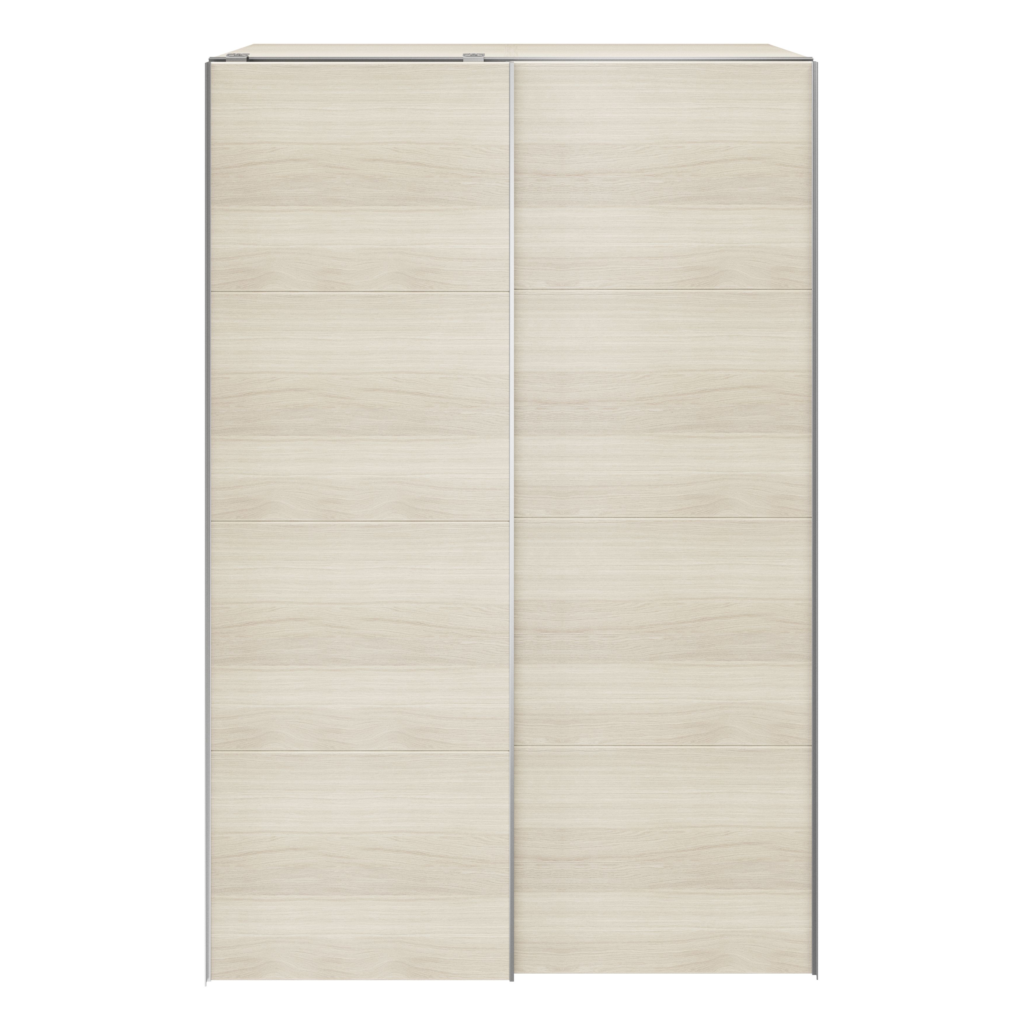 GoodHome Atomia Freestanding Oak effect Particle board Wardrobe (H)2250mm (W)1500mm (D)655mm
