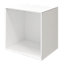 GoodHome Atomia Freestanding White Chest of sliding baskets (H)750mm (W)750mm (D)580mm