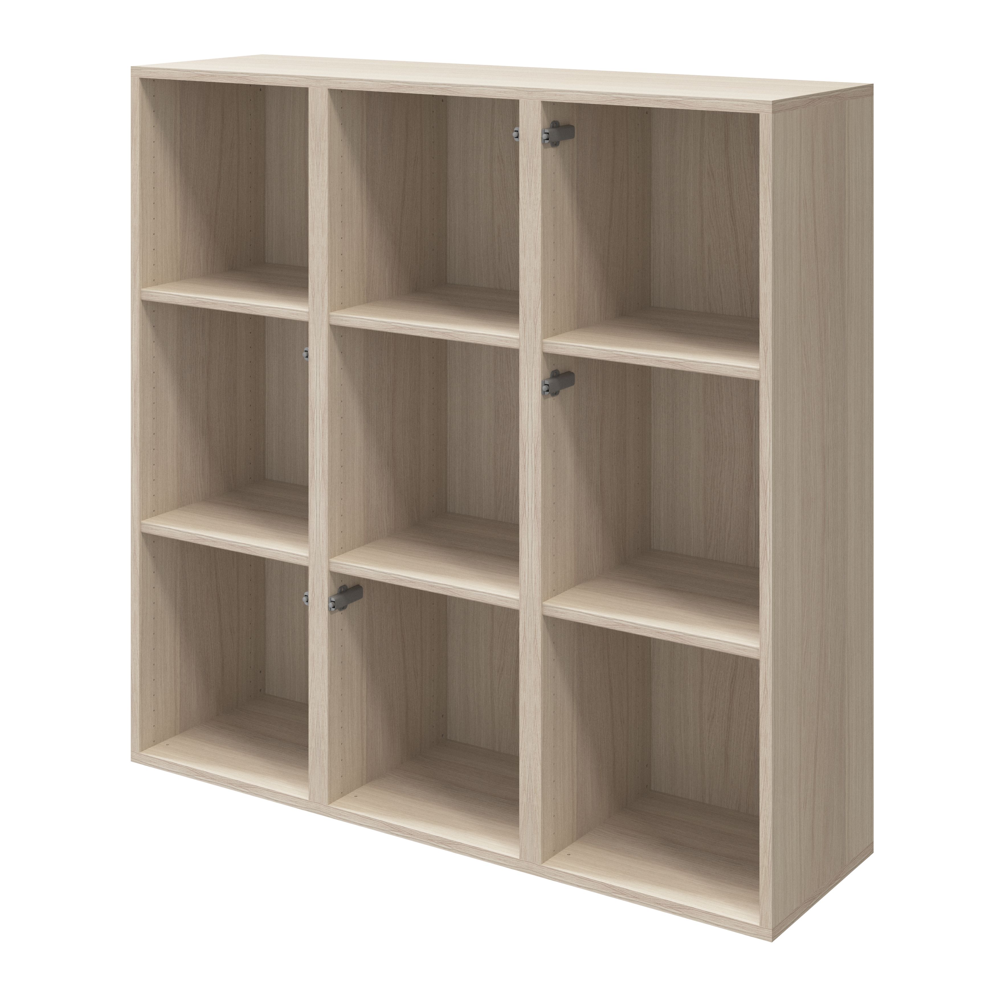 GoodHome Atomia Freestanding White oak effect Bookcases, shelving units & display cabinets