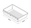GoodHome Atomia Full extension Pull-out basket (W)714mm (D)400mm