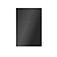 GoodHome Atomia Gloss Anthracite Non-mirrored Modular furniture door, (H) 747mm (W) 497mm