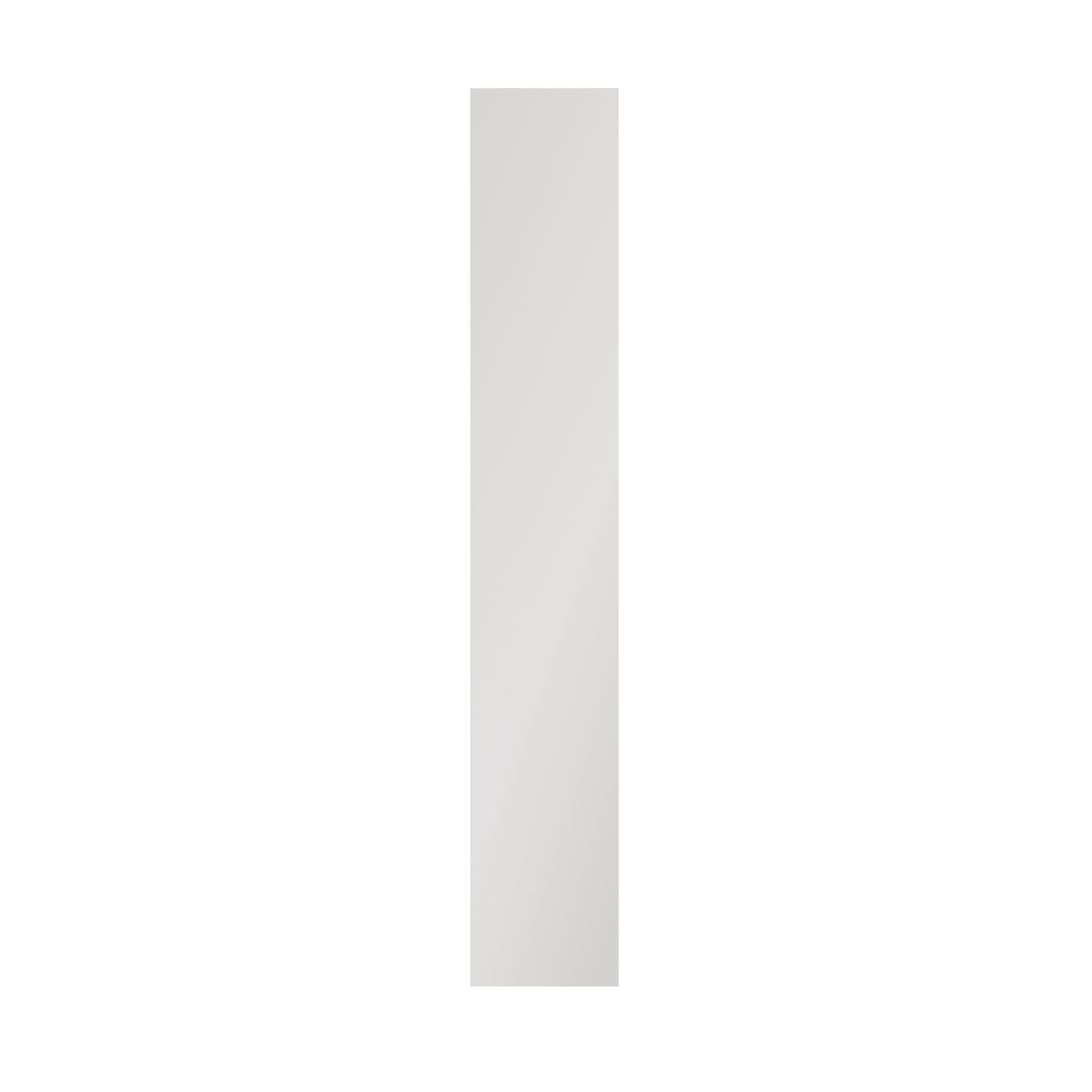 GoodHome Atomia Gloss White Non-mirrored Modular furniture door, (H) 2247mm (W) 372mm