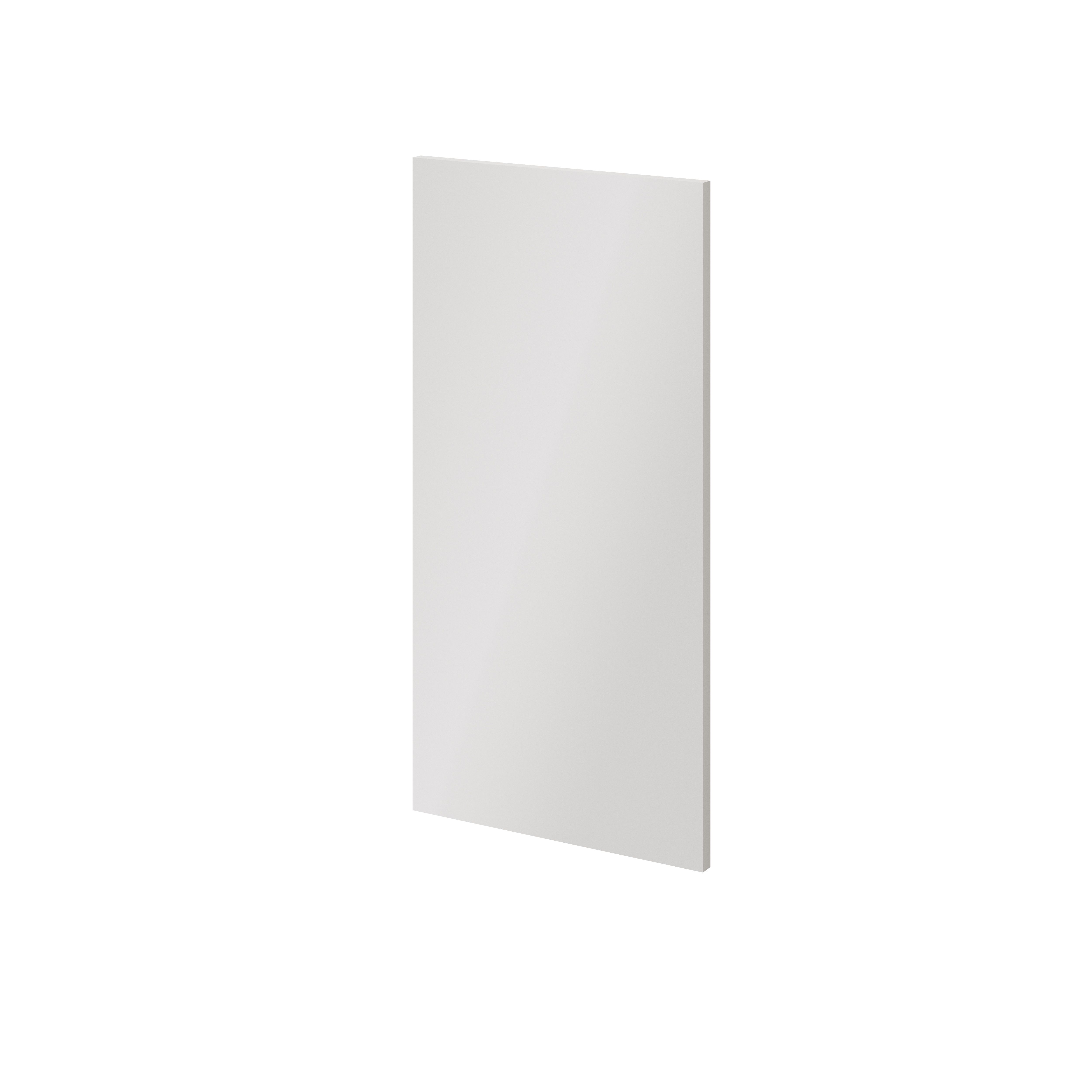 GoodHome Atomia Gloss White Non-mirrored Modular furniture door, (H) 747mm (W) 372mm