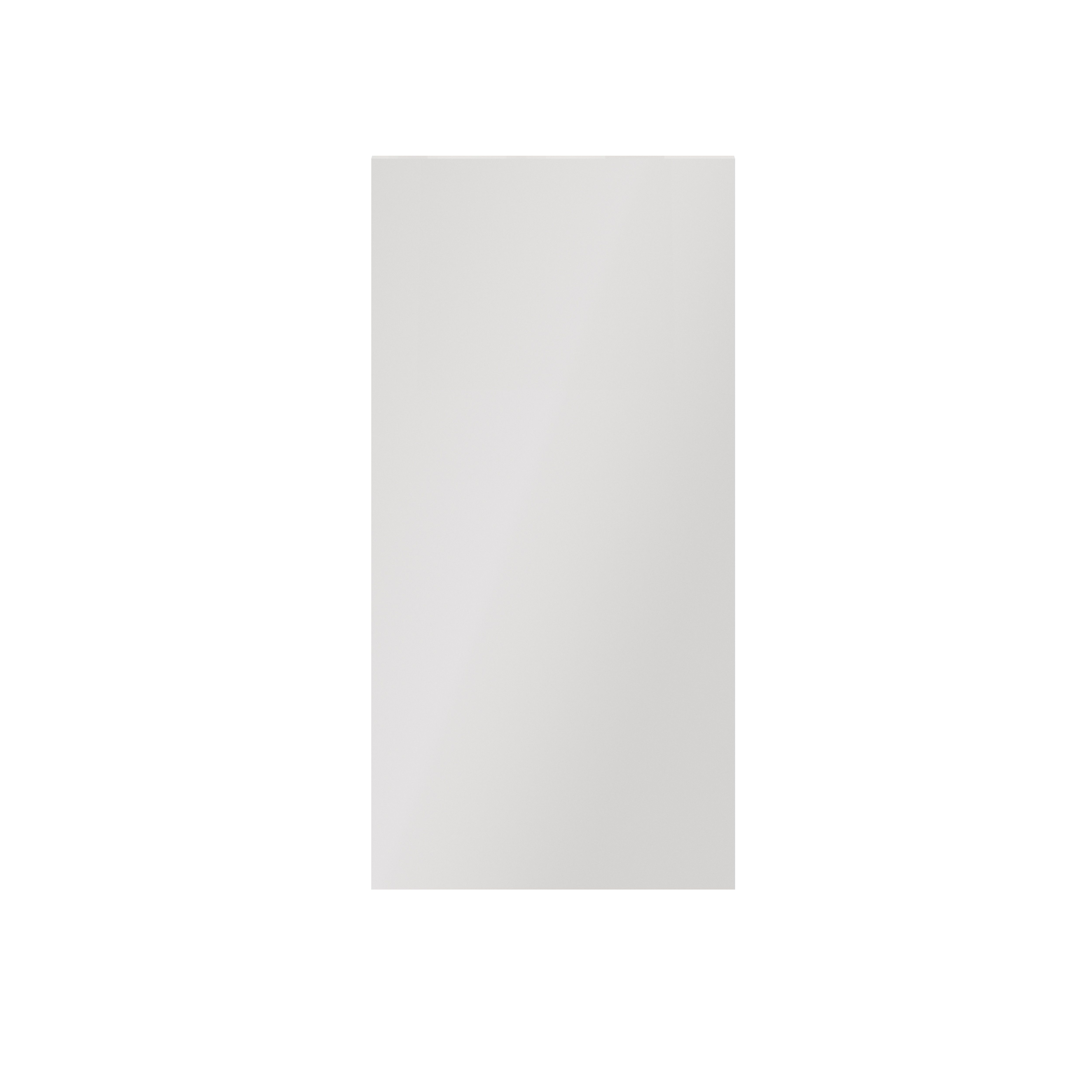 GoodHome Atomia Gloss White Non-mirrored Modular furniture door, (H) 747mm (W) 372mm