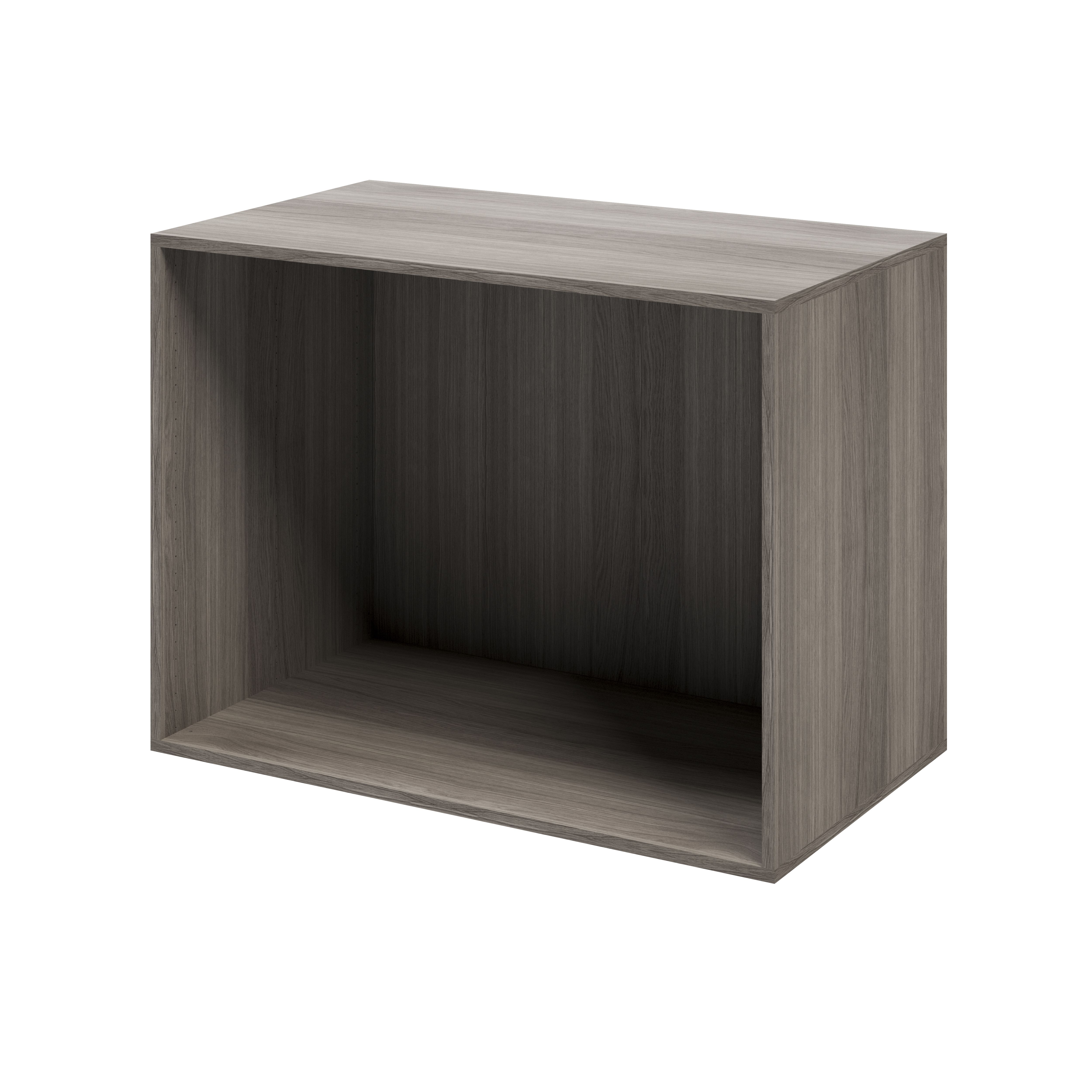 GoodHome Atomia Grey oak effect Modular furniture cabinet, (H)750mm (W ...