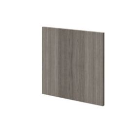 GoodHome Atomia Grey oak effect Modular furniture door, (H) 372mm (W) 372mm