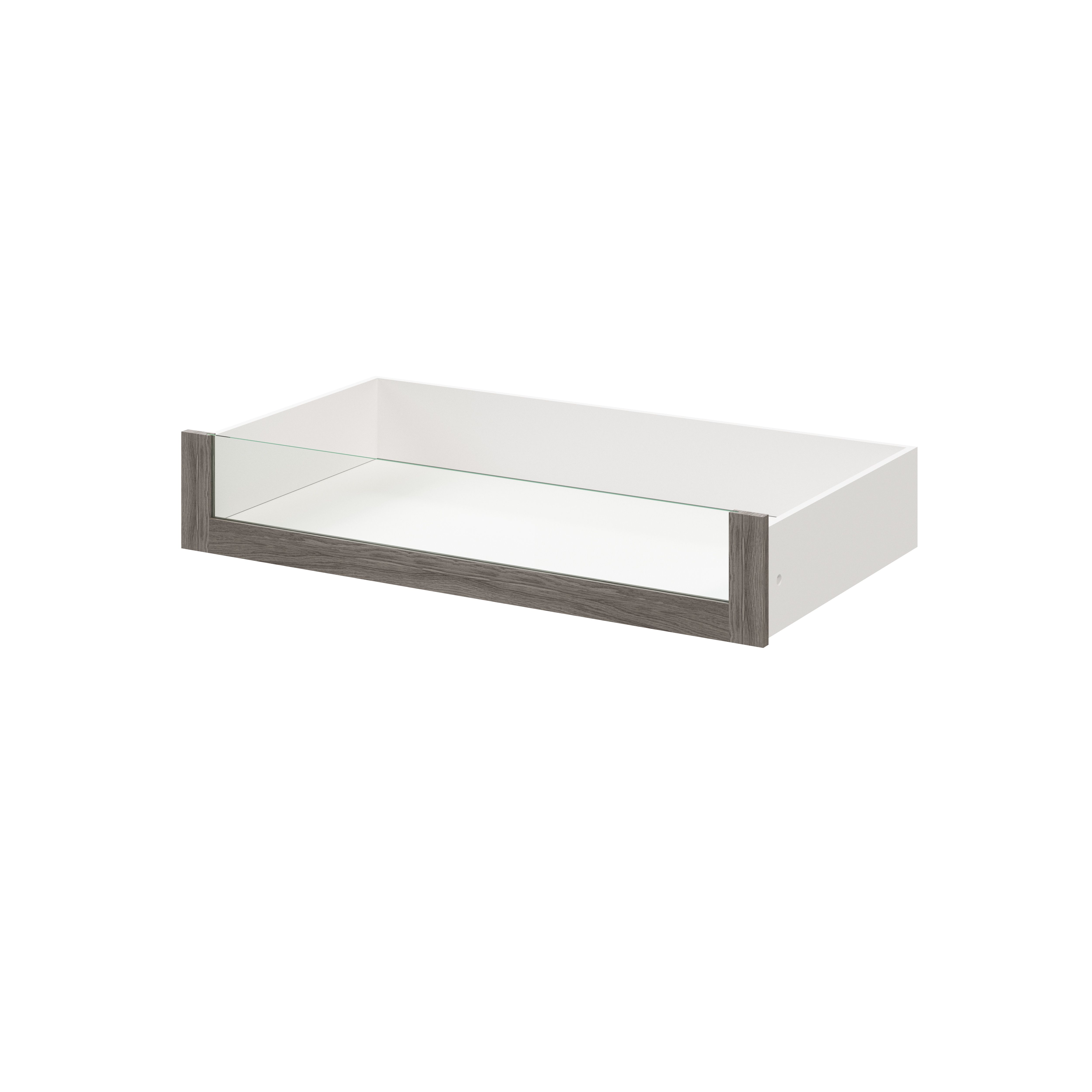 GoodHome Atomia Grey oak effect Shaker Internal Drawer (H)170mm (W)937mm (D)500mm