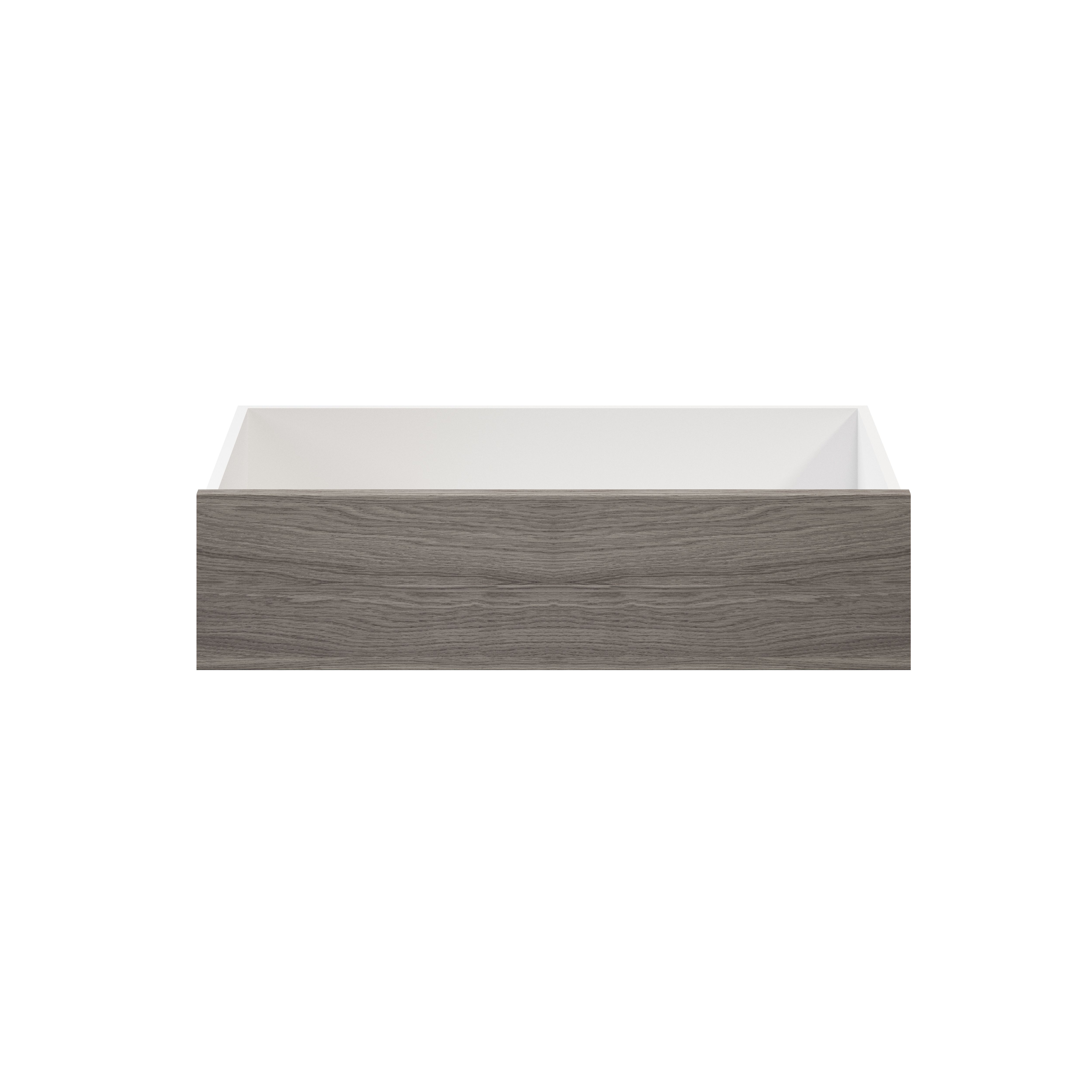 GoodHome Atomia Grey oak effect Slab Internal Drawer (H)170mm (W)714mm (D)390mm