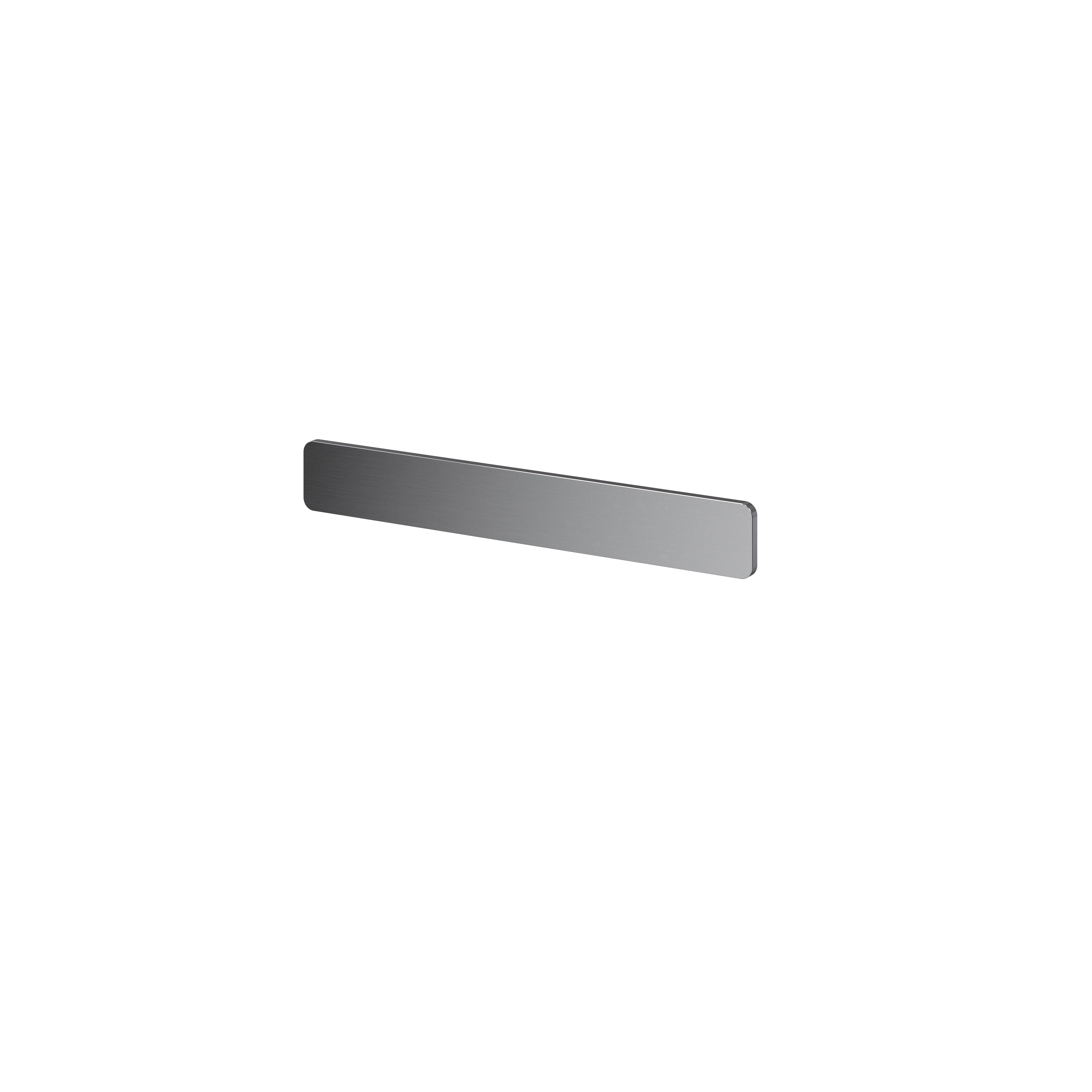 GoodHome Atomia Matt Grey Doors & drawers Front Handle, (L)165mm x (D)20.5mm, Pack of 2