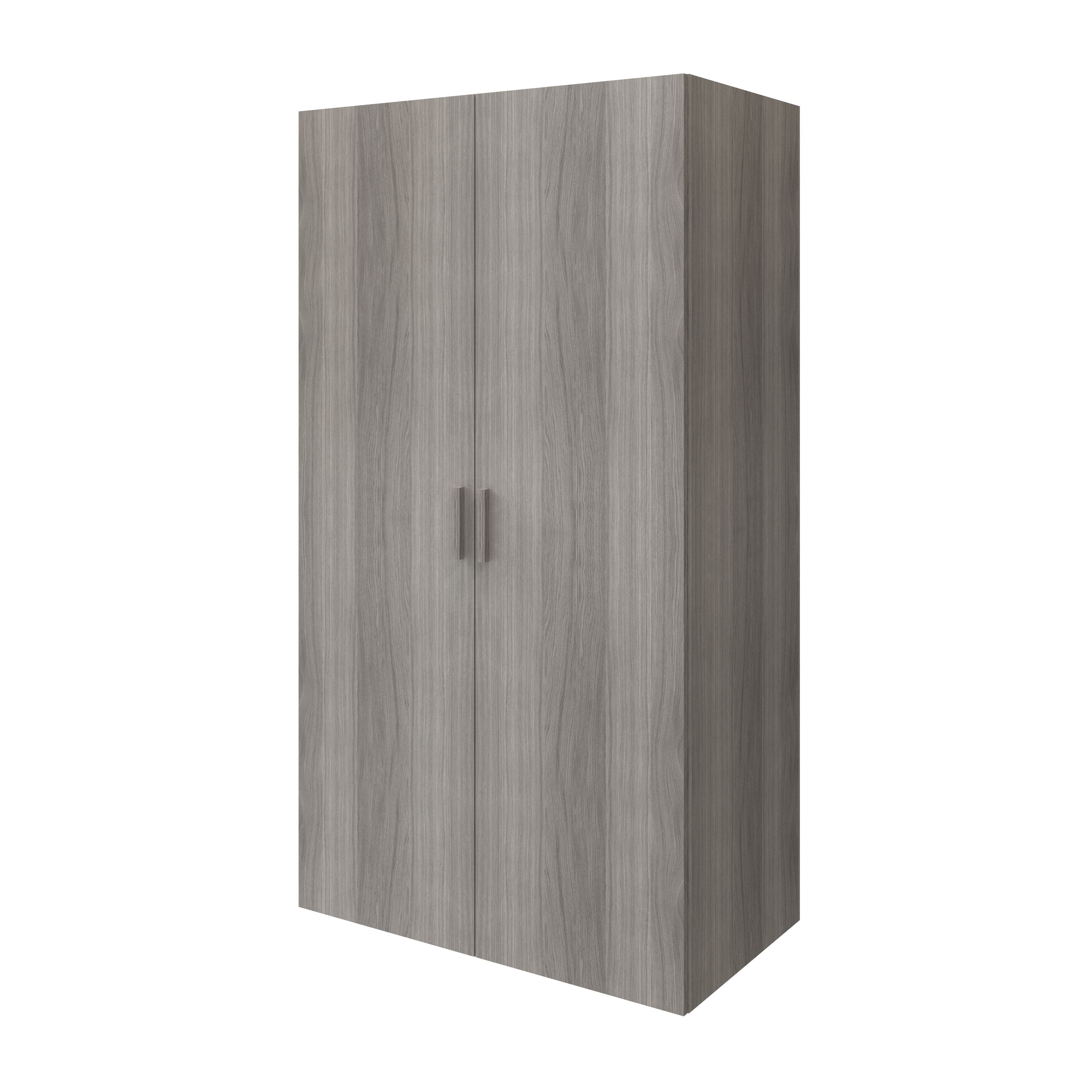 GoodHome Atomia Matt Grey oak effect Grey oak Non-mirrored Modular furniture door, (H) 1872mm (W) 497mm