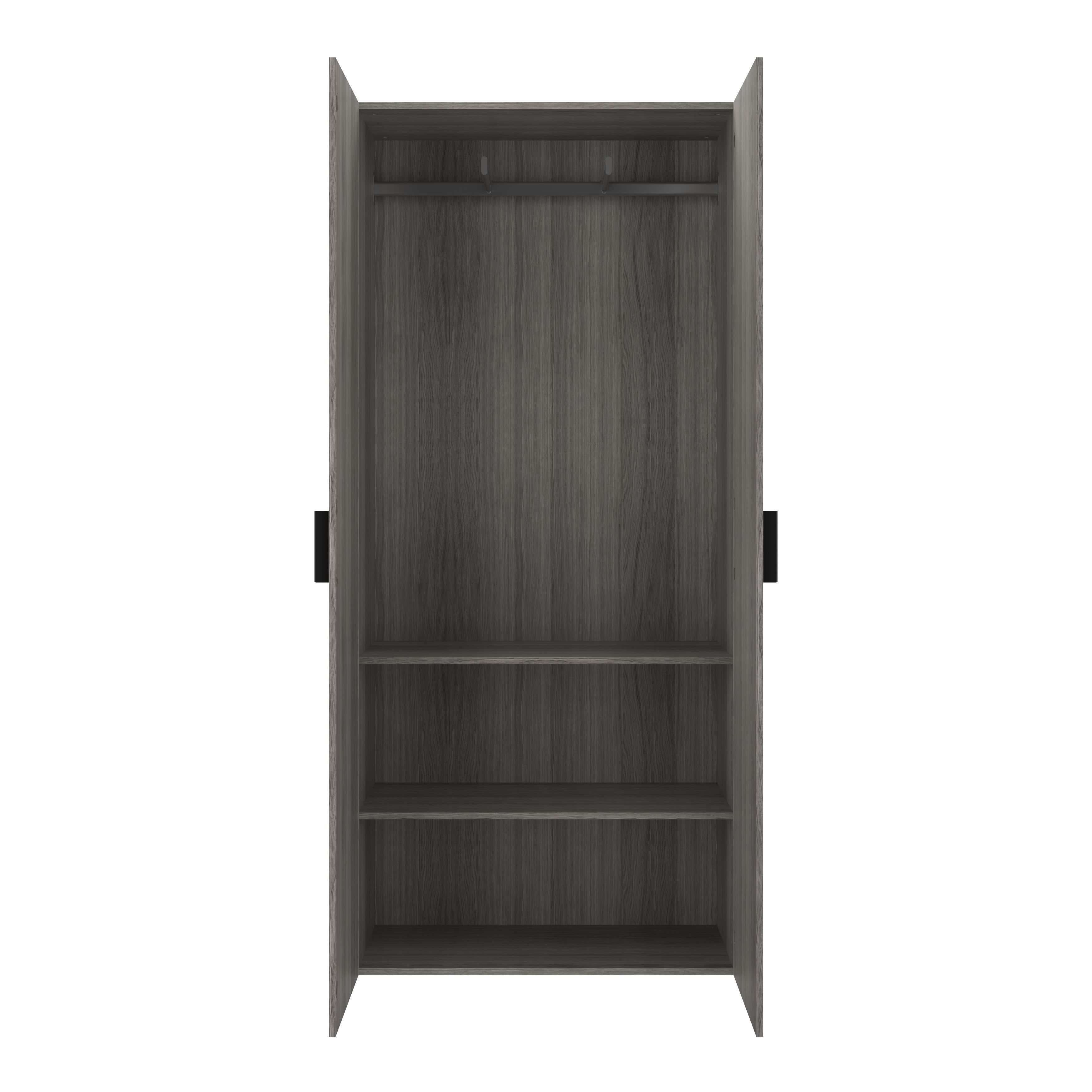 GoodHome Atomia Matt Grey oak effect Grey oak Non-mirrored Modular furniture door, (H) 1872mm (W) 497mm