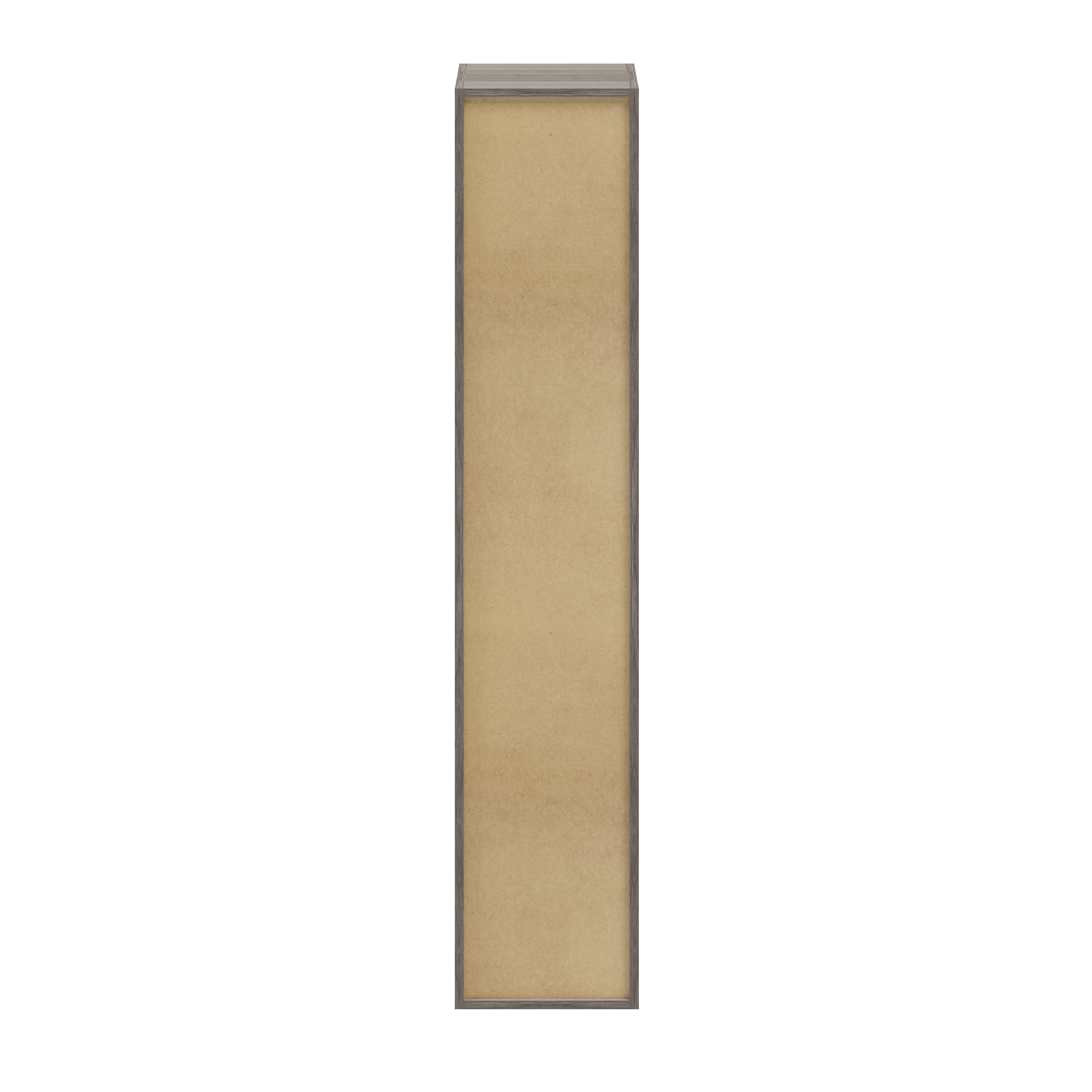 GoodHome Atomia Matt Grey oak effect Modular furniture cabinet, (H)1875mm (W)375mm (D)350mm