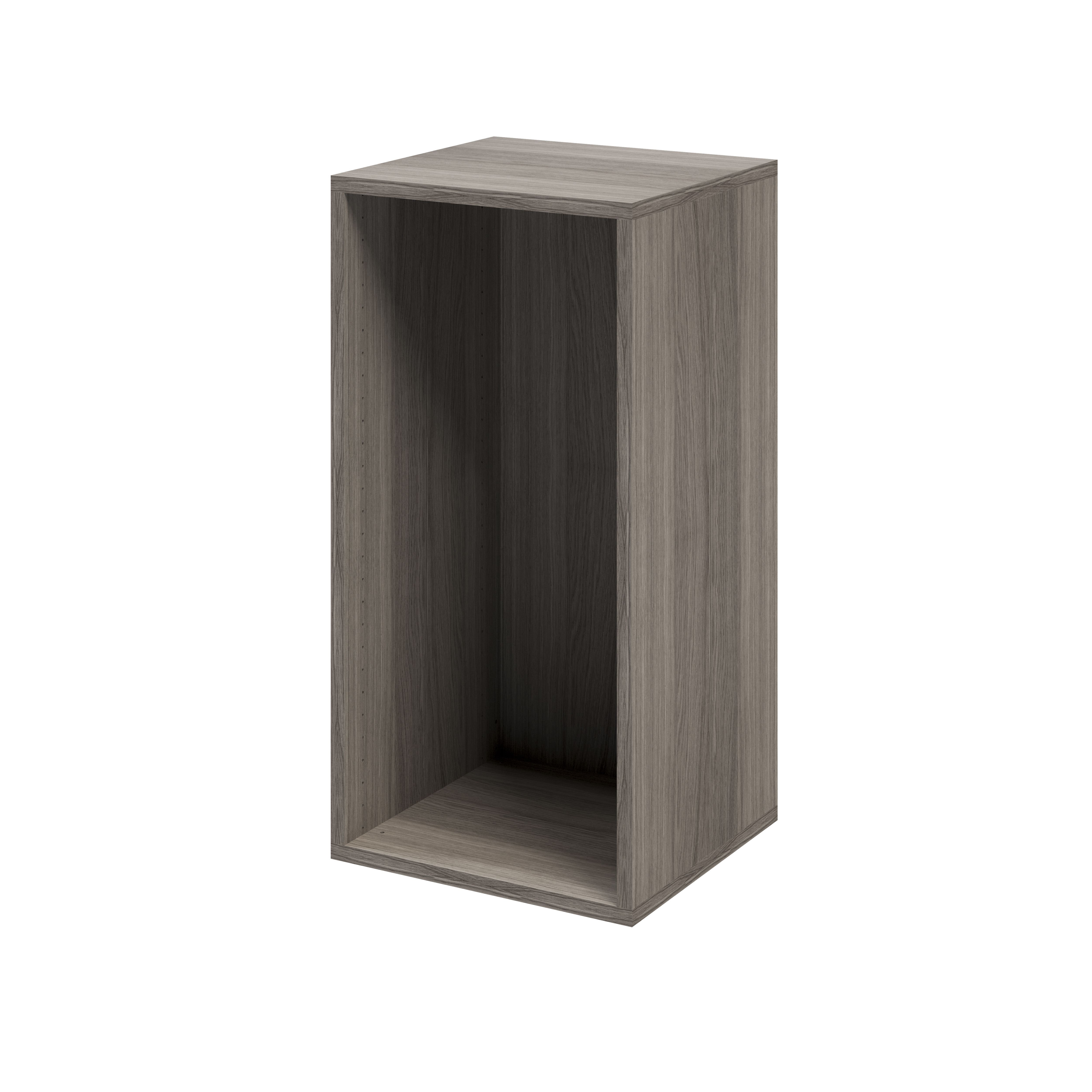 GoodHome Atomia Matt Grey oak effect Modular furniture cabinet, (H ...