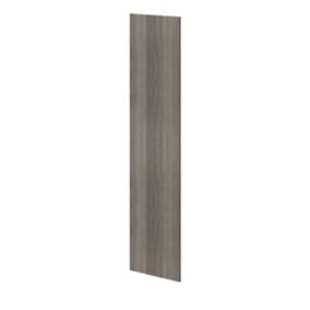GoodHome Atomia Matt Grey oak effect Non-mirrored Modular furniture door, (H) 2247mm (W) 497mm
