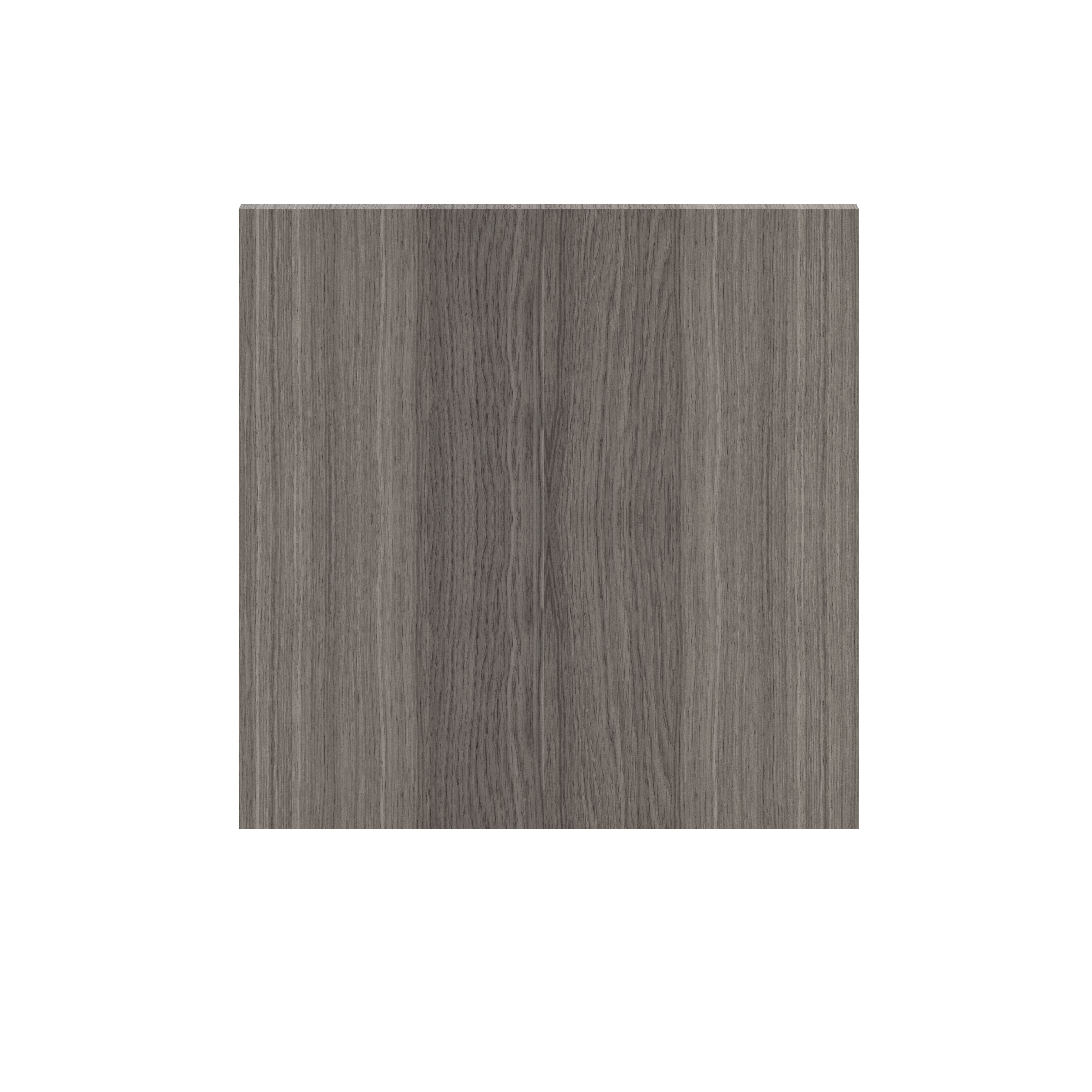 GoodHome Atomia Matt Grey oak effect Non-mirrored Modular furniture door, (H) 372mm (W) 372mm